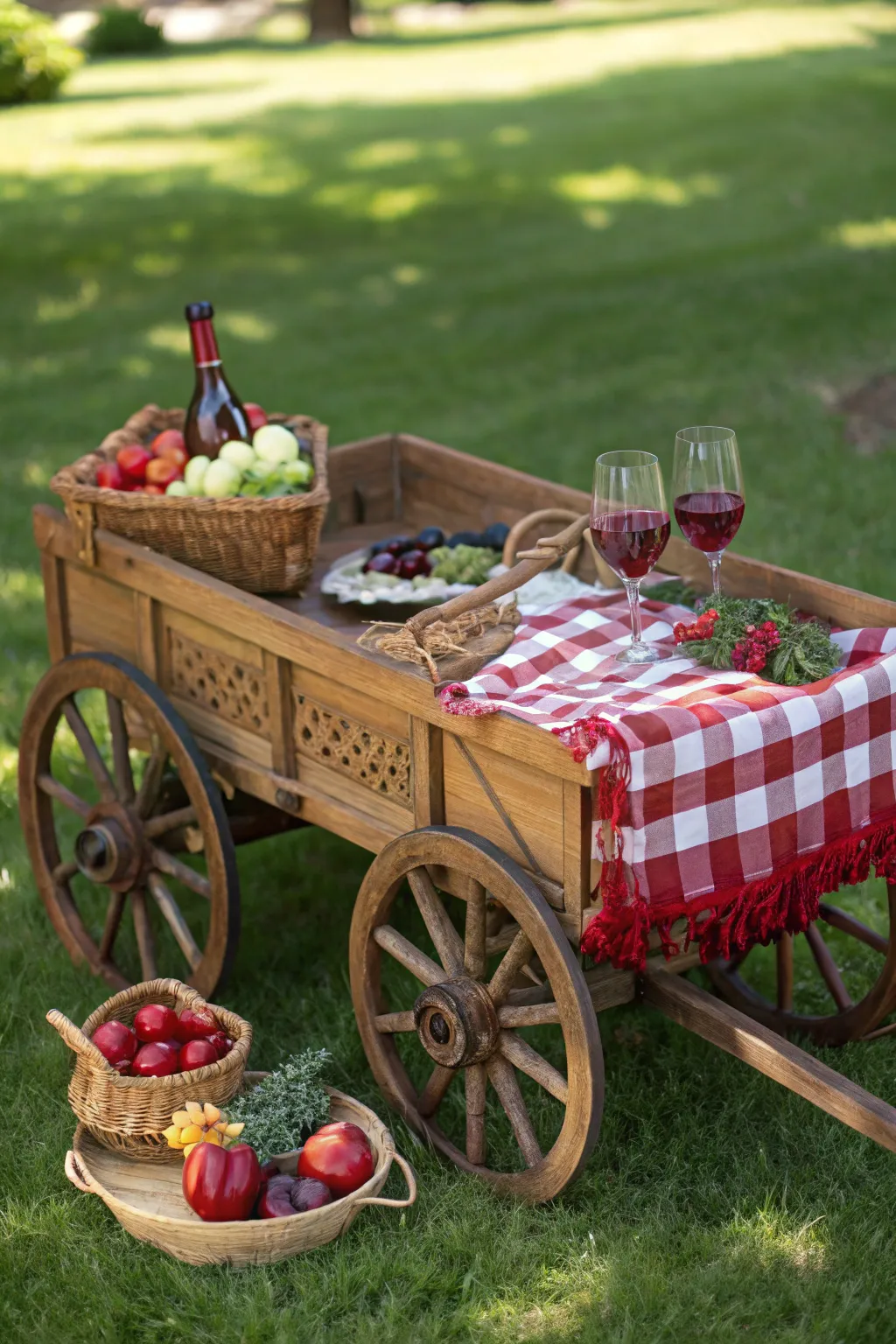 Elevate your picnic game with a touch of vintage charm and craftsmanship.