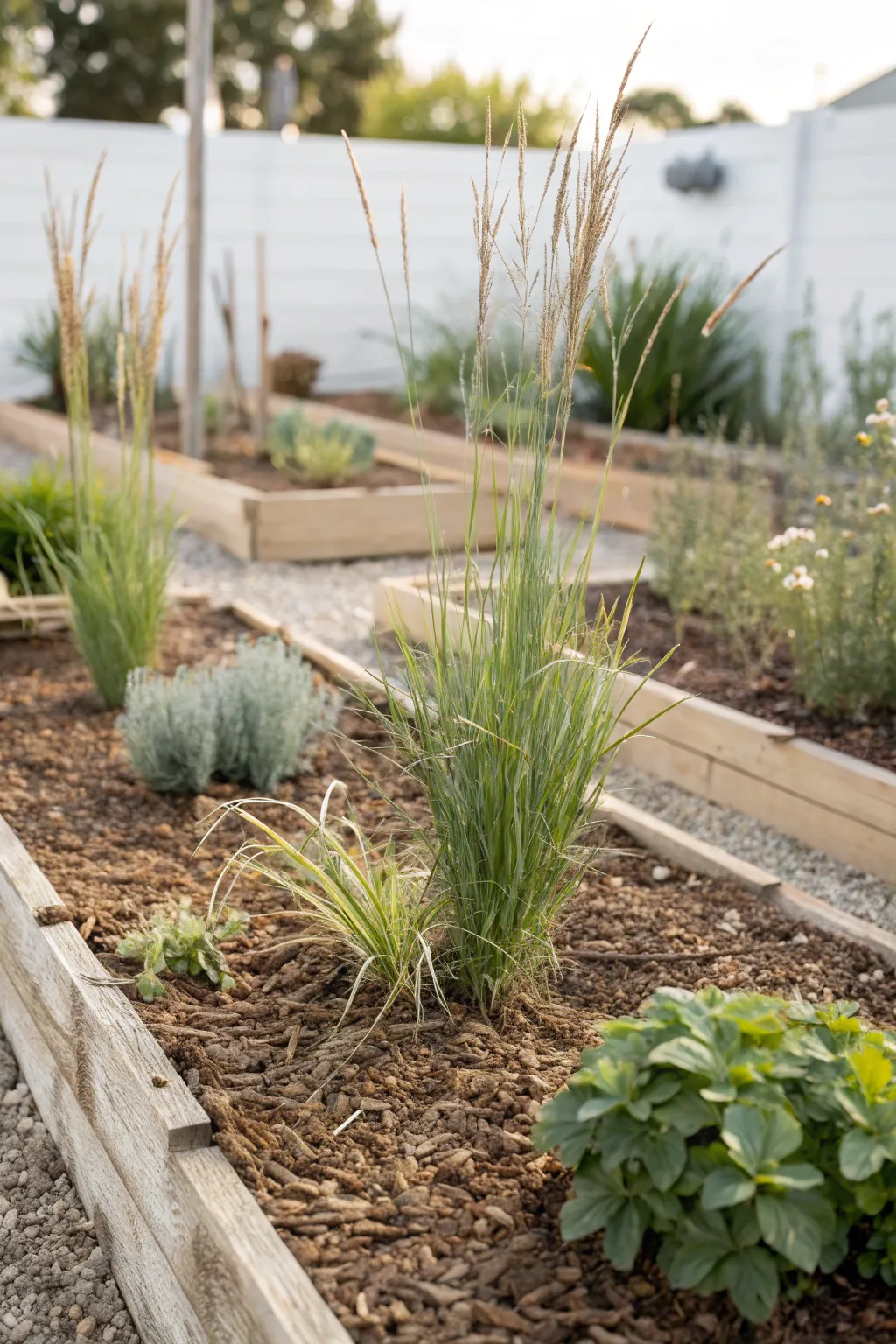 Effortlessly nurture your garden with the elegant in situ mulch method. 🌿 #OrganicGardening #ScandiBoho