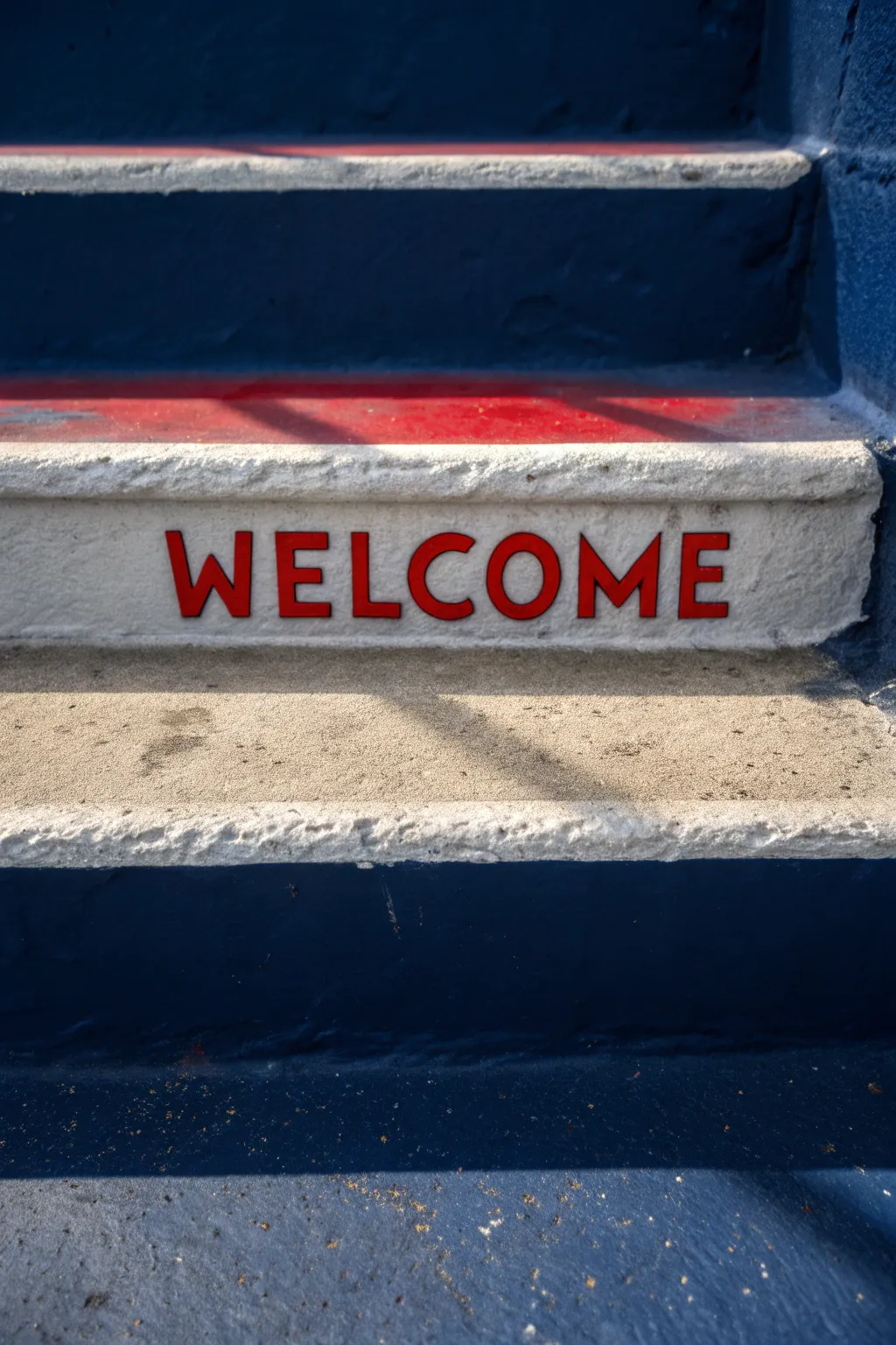 Welcome with Style: Transform your steps with personalized messages that greet guests warmly.