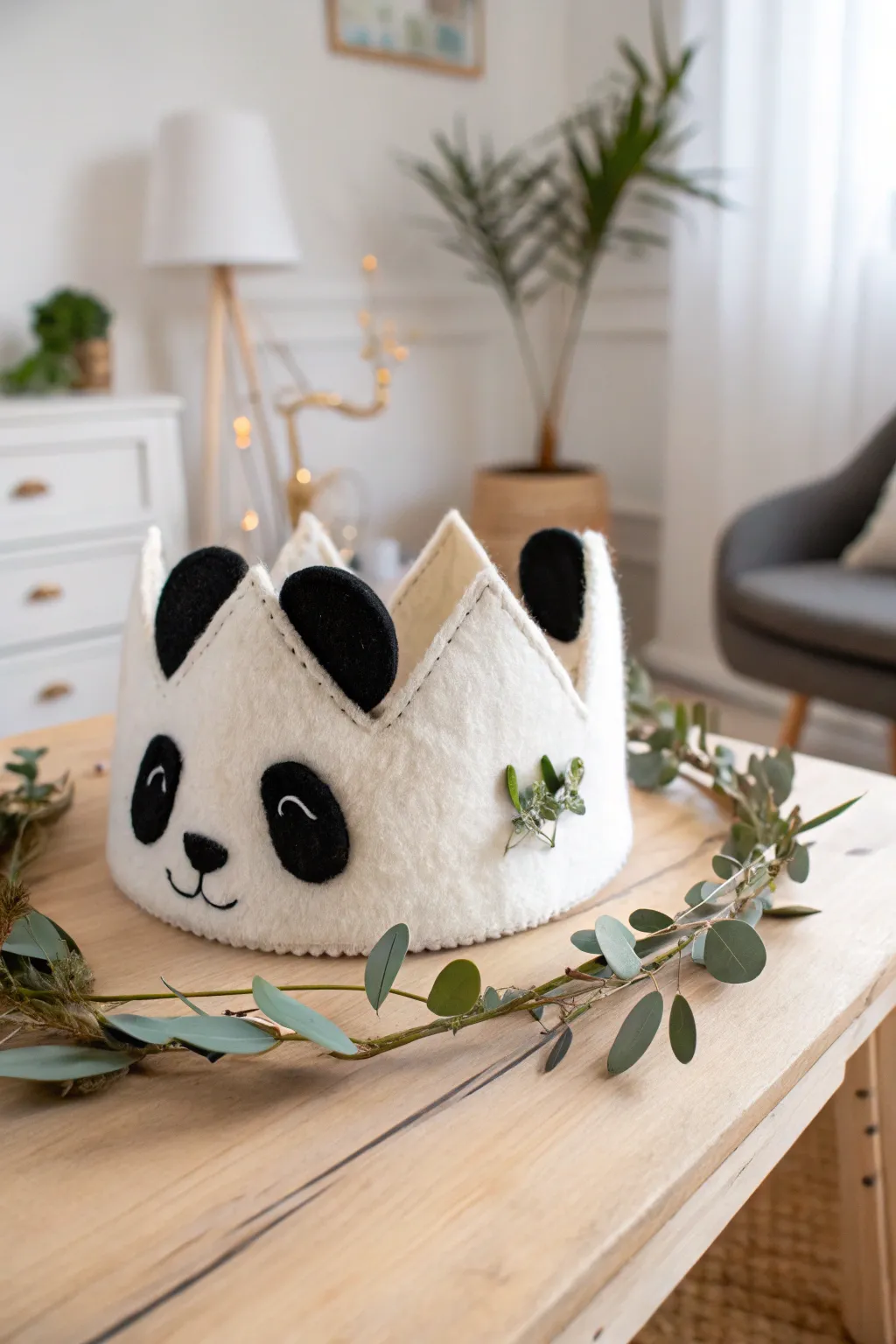Embrace your inner royalty with this charming DIY Panda Crown, perfect for a playful and stylish day!