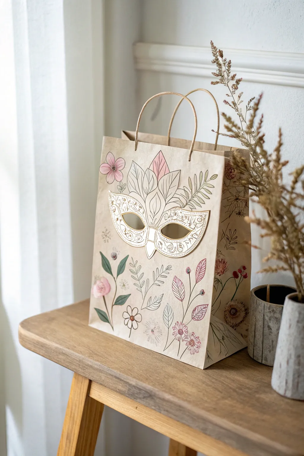Unleash creativity with handcrafted paper bag masks that blend simplicity with artistic flair.