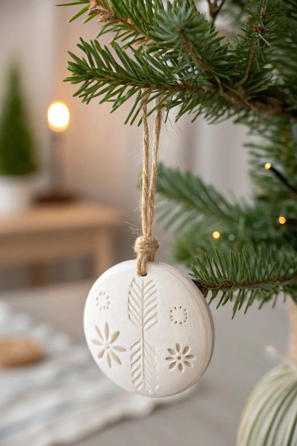 Craft your own holiday magic with minimalist polymer clay ornaments.