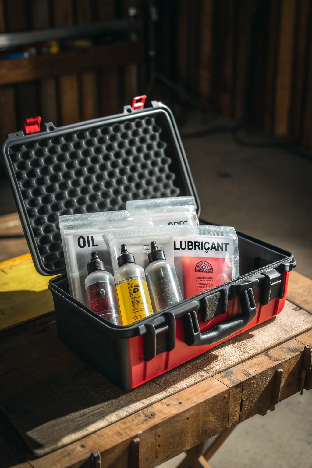 Master the art of spill-free storage with sealable bags for your toolbox.