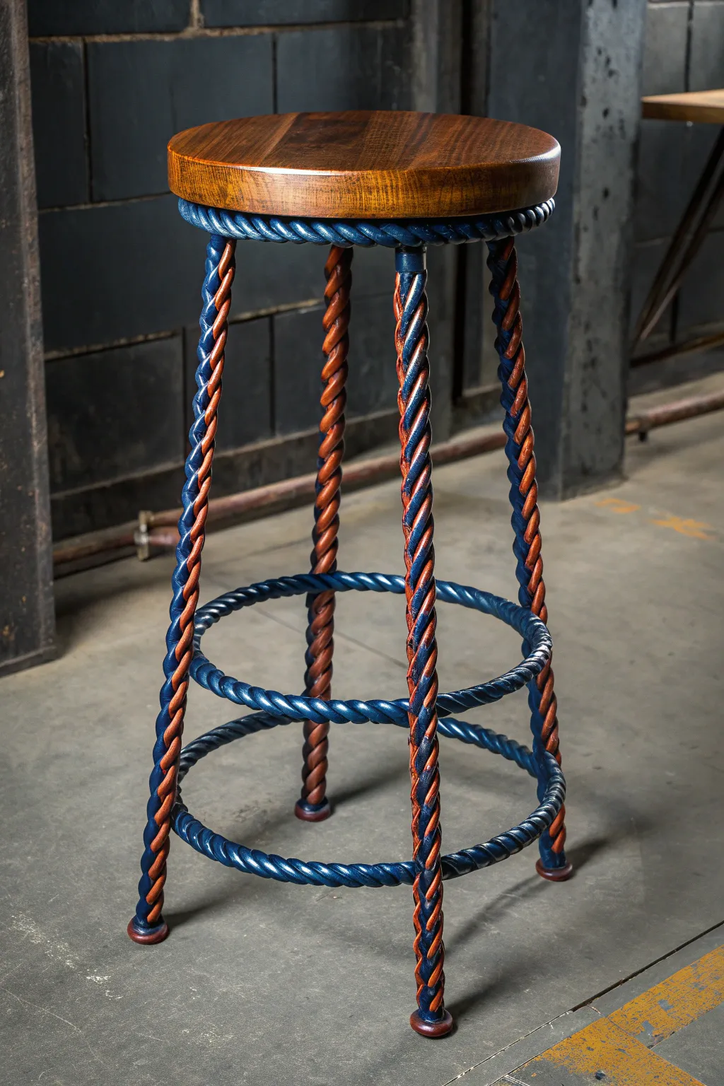Craft Your Style: Elevate your space with custom rebar furniture that blends rugged durability with striking design.