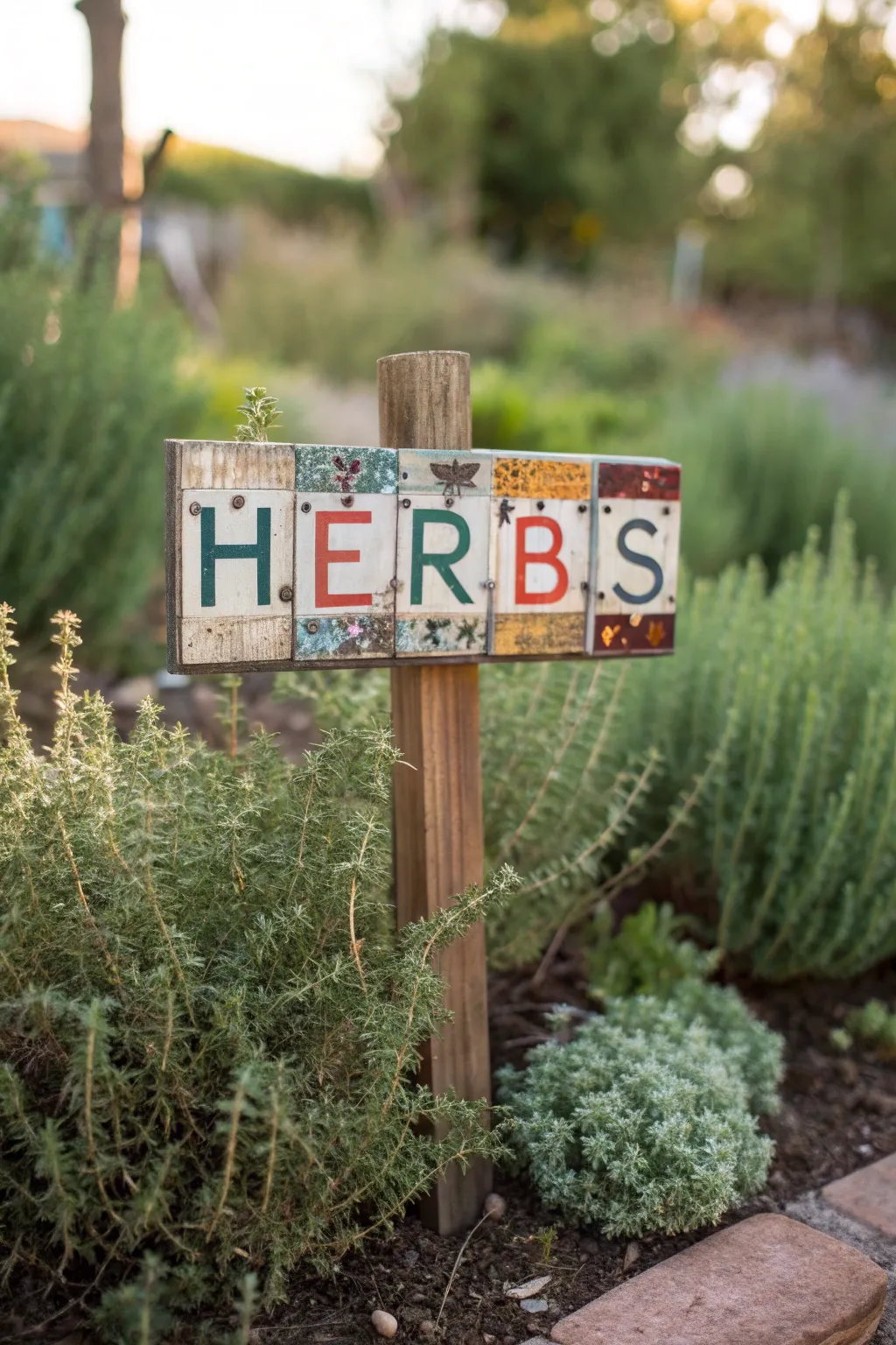Add a touch of whimsy to your garden with charming license plate signs! 🌿✨ #GardenArt #Upcycle #ScandiBoho