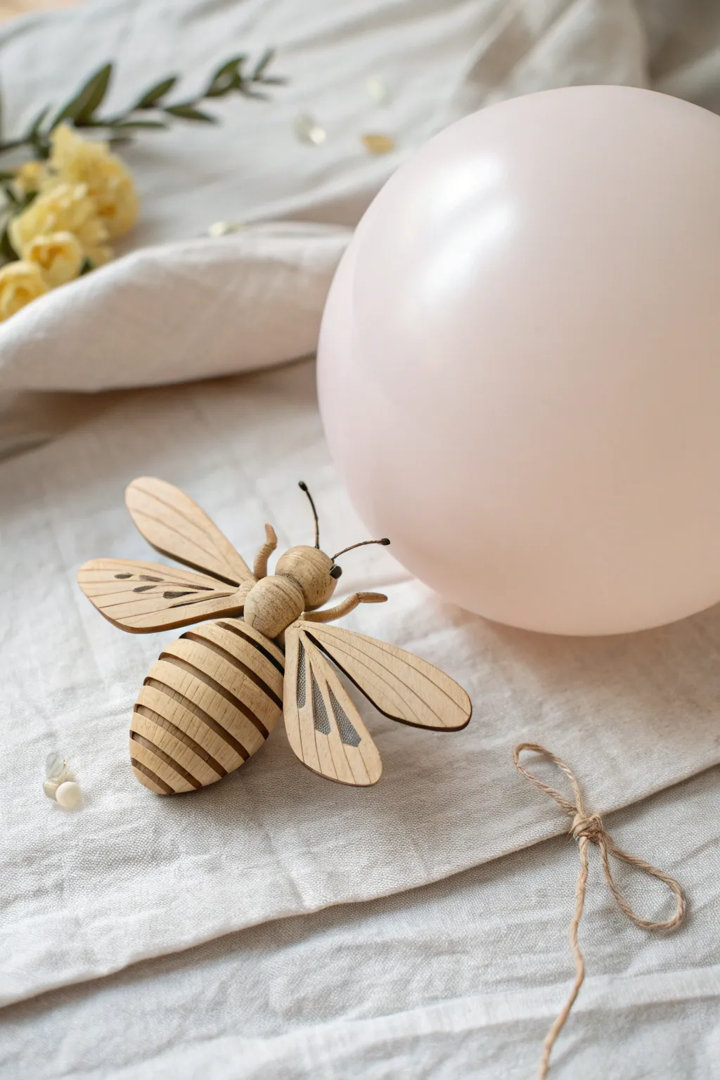 Discover the magic of static electricity with our beautifully crafted bee experiment. 🐝✨