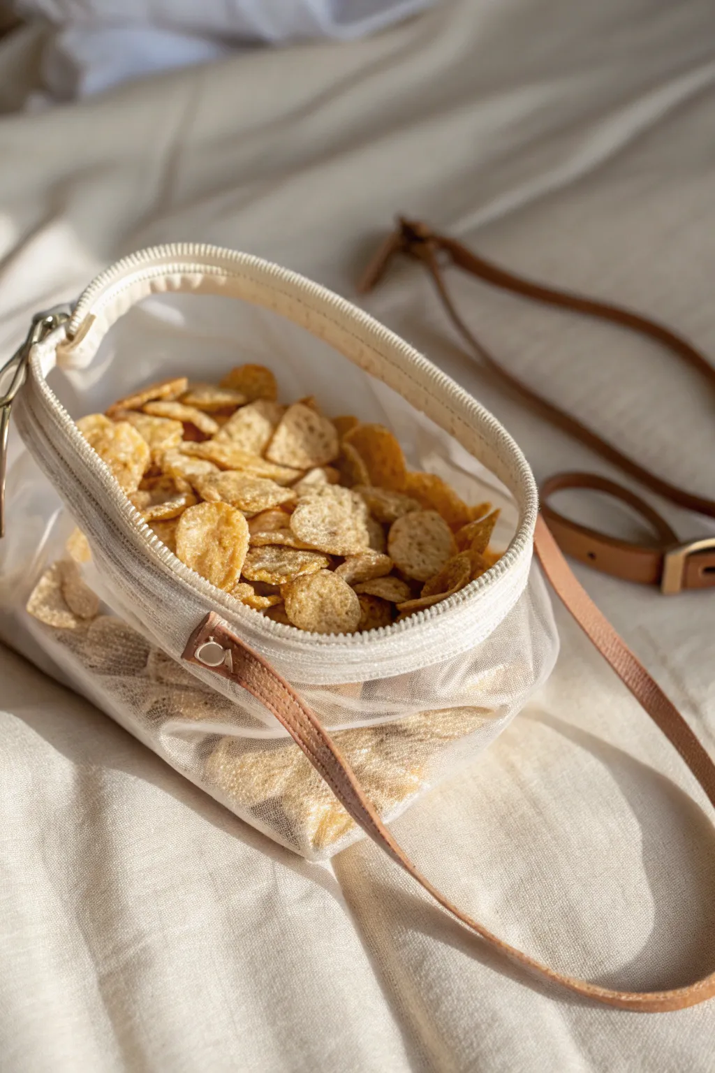 Discover the art of sensory play with a crunchy twist, beautifully crafted for simplicity and style.