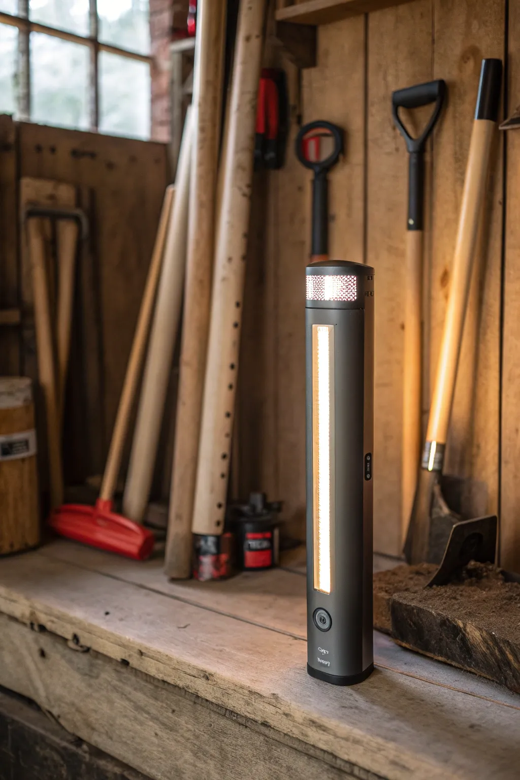 Illuminate Your Creativity: Versatile Rechargeable USB Lights for Dynamic Shed Spaces.