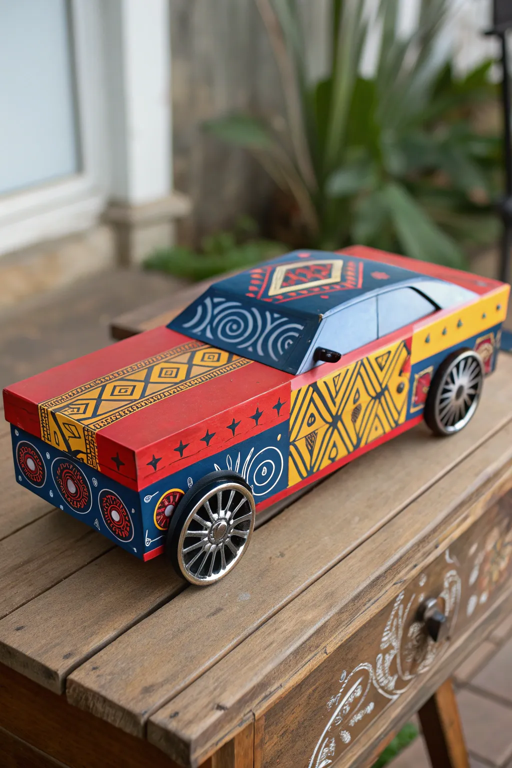 Unleash your creativity with this customizable art car masterpiece!