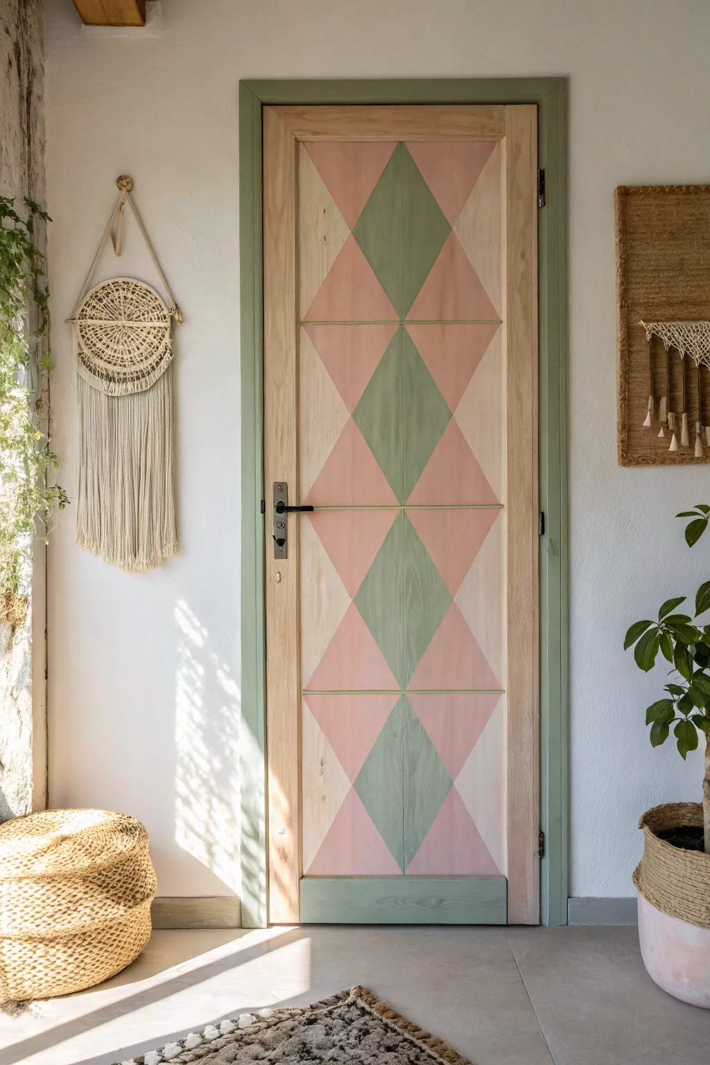 Elevate your space with the timeless charm of harlequin patterns.