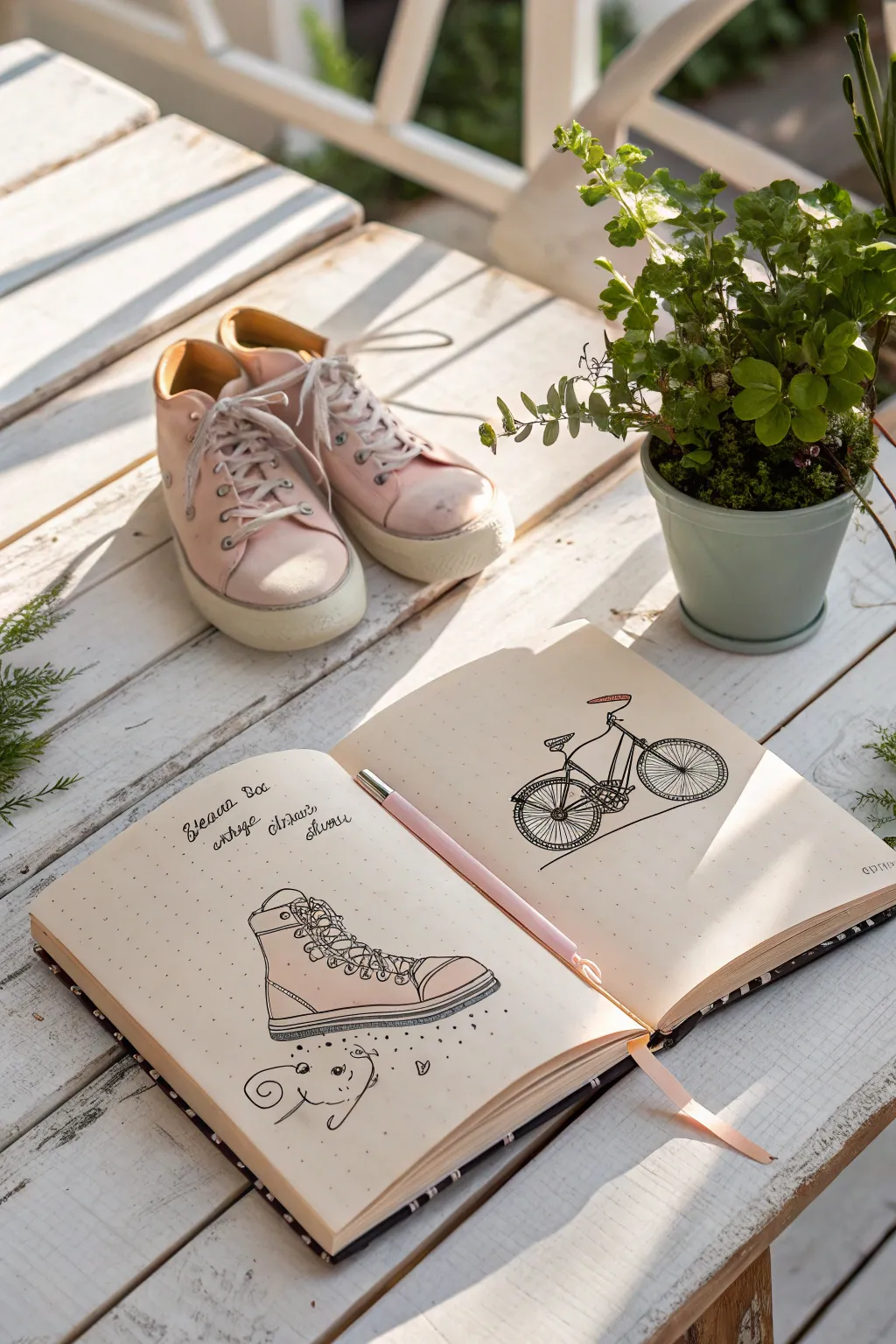 Capture your spring adventures in style with a minimalist journal that inspires outdoor exploration.