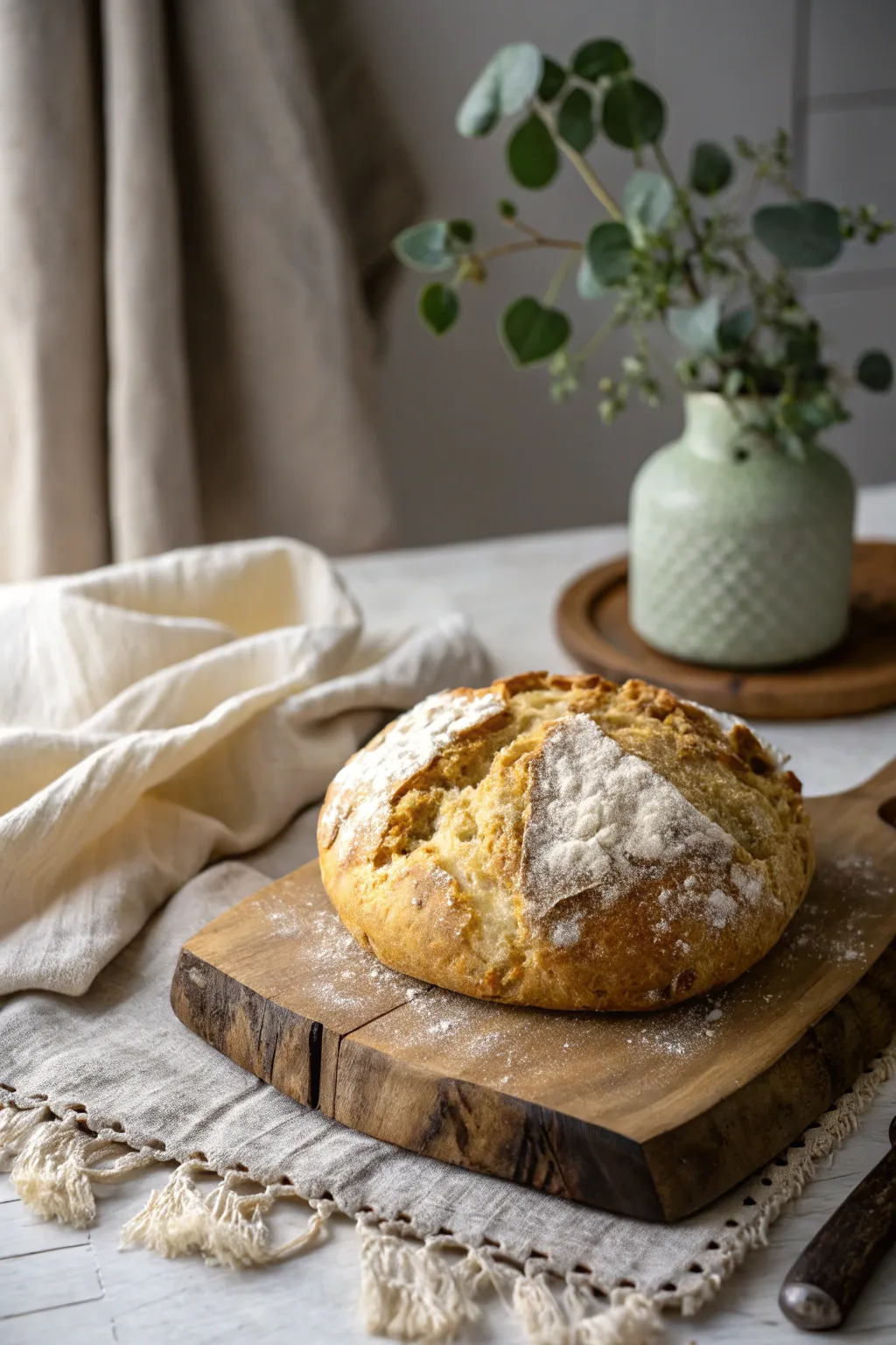 Embrace the art of simplicity with homemade Irish soda bread, perfect for adding a touch of warmth to your St. Patrick's Day celebration.