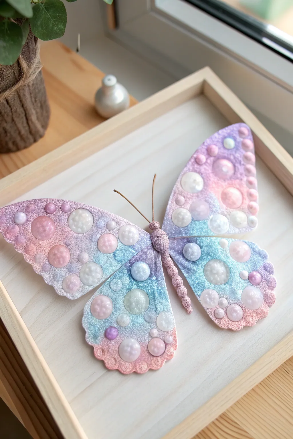 Capture the magic of summer with these enchanting bubble art butterflies, a perfect blend of creativity and simplicity!