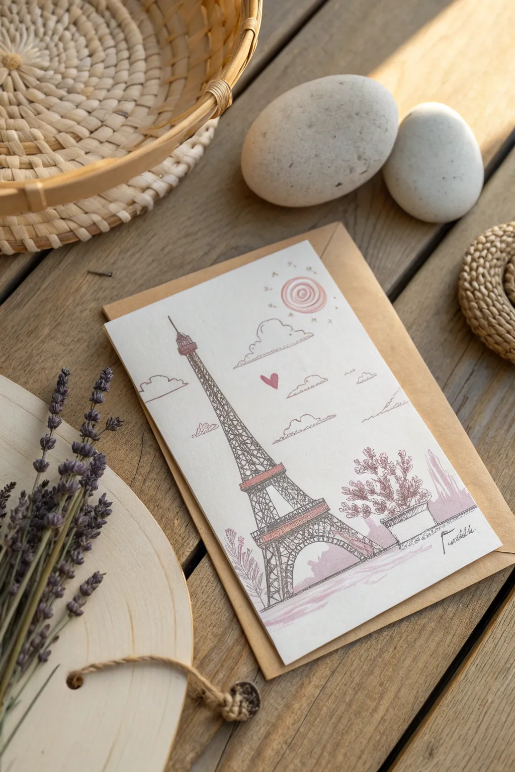 Capture your travel memories with handcrafted index card postcards. Simple, personal, and beautifully minimalist.