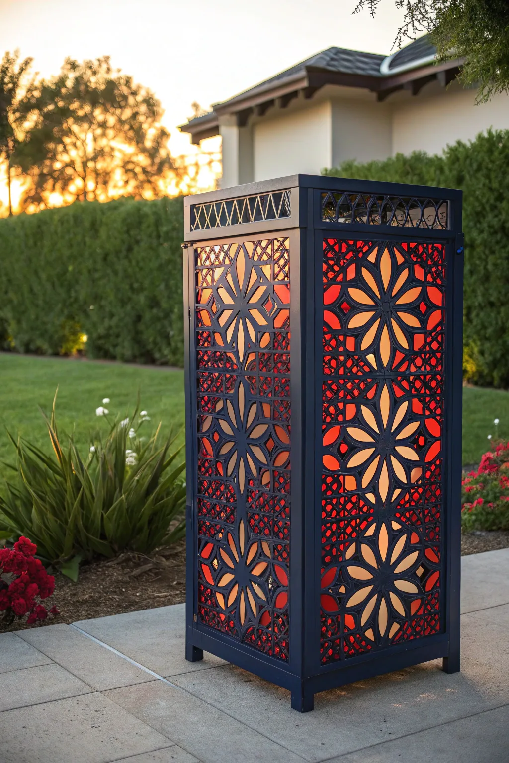 Transform your outdoor space with striking artistic metal screens that blend craftsmanship and bold design.