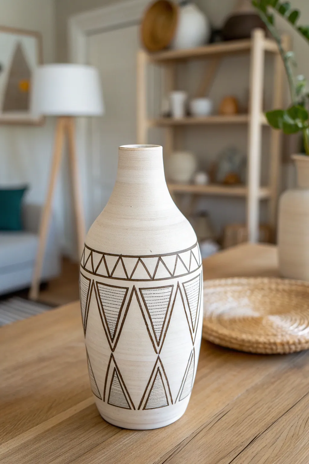 Discover the elegance of the tape resist technique in pottery, where simplicity meets artistry.