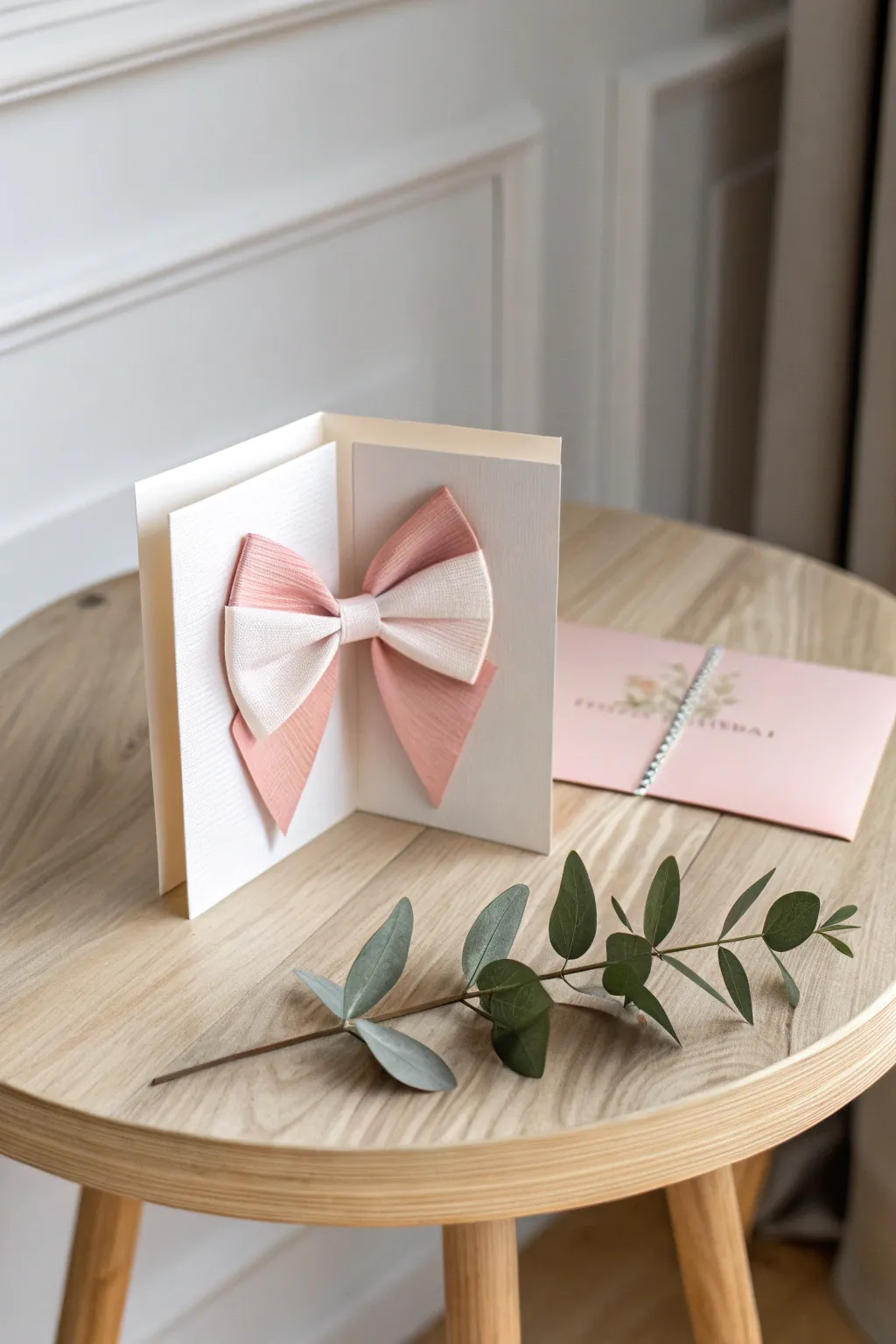 Discover the elegance of the bow fold card – simplicity meets charm in every detail.