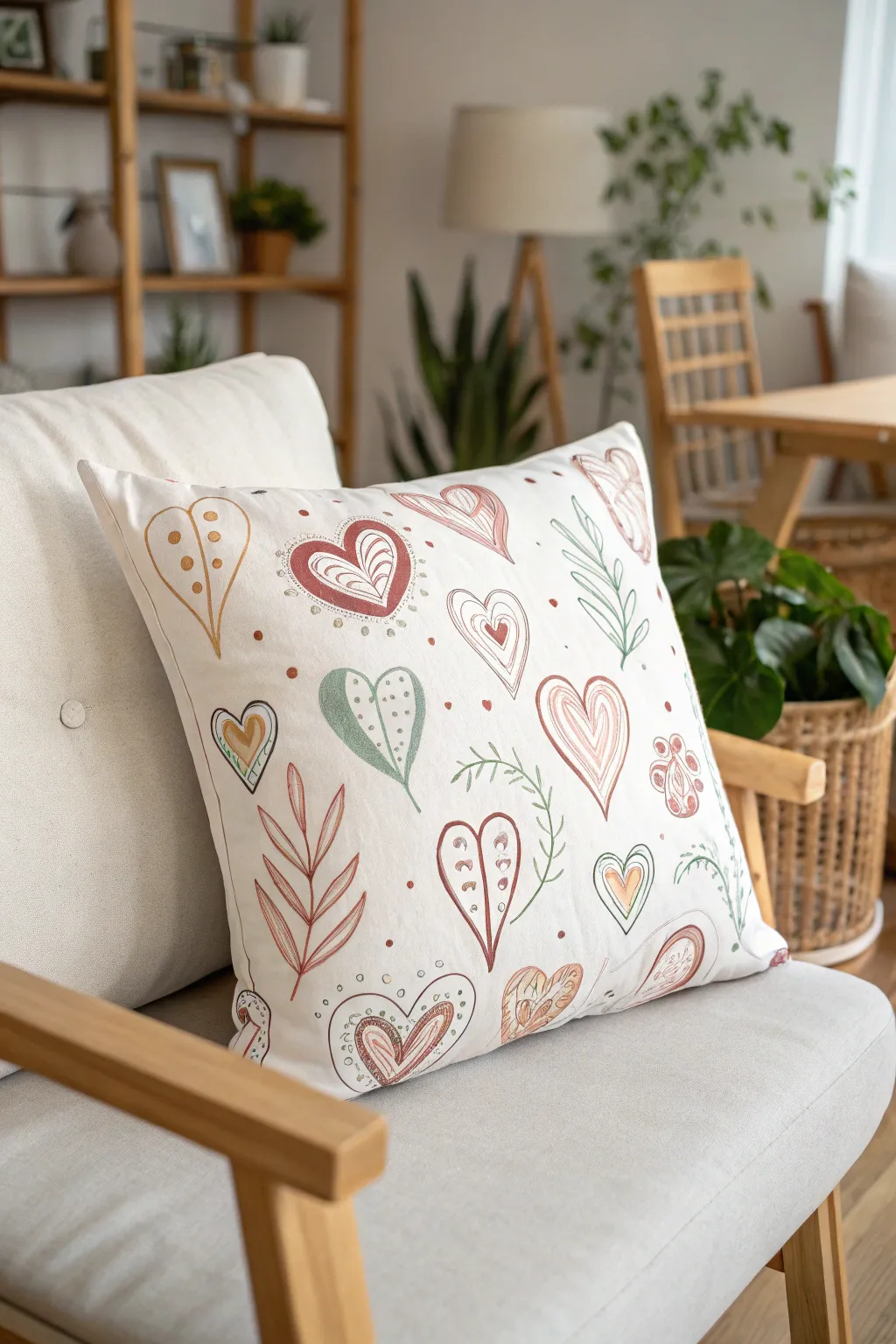 Add a touch of love to your home with handcrafted Valentine's Day pillowcases.