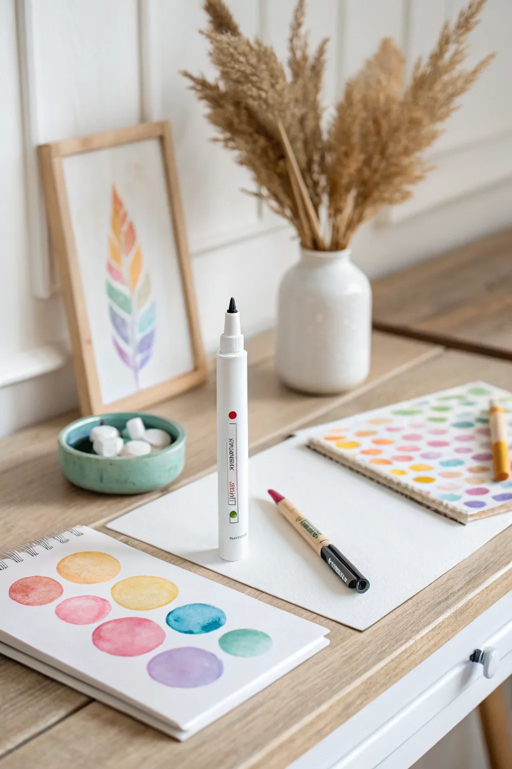 Embrace the artistic joy of whimsical watercolor creations.