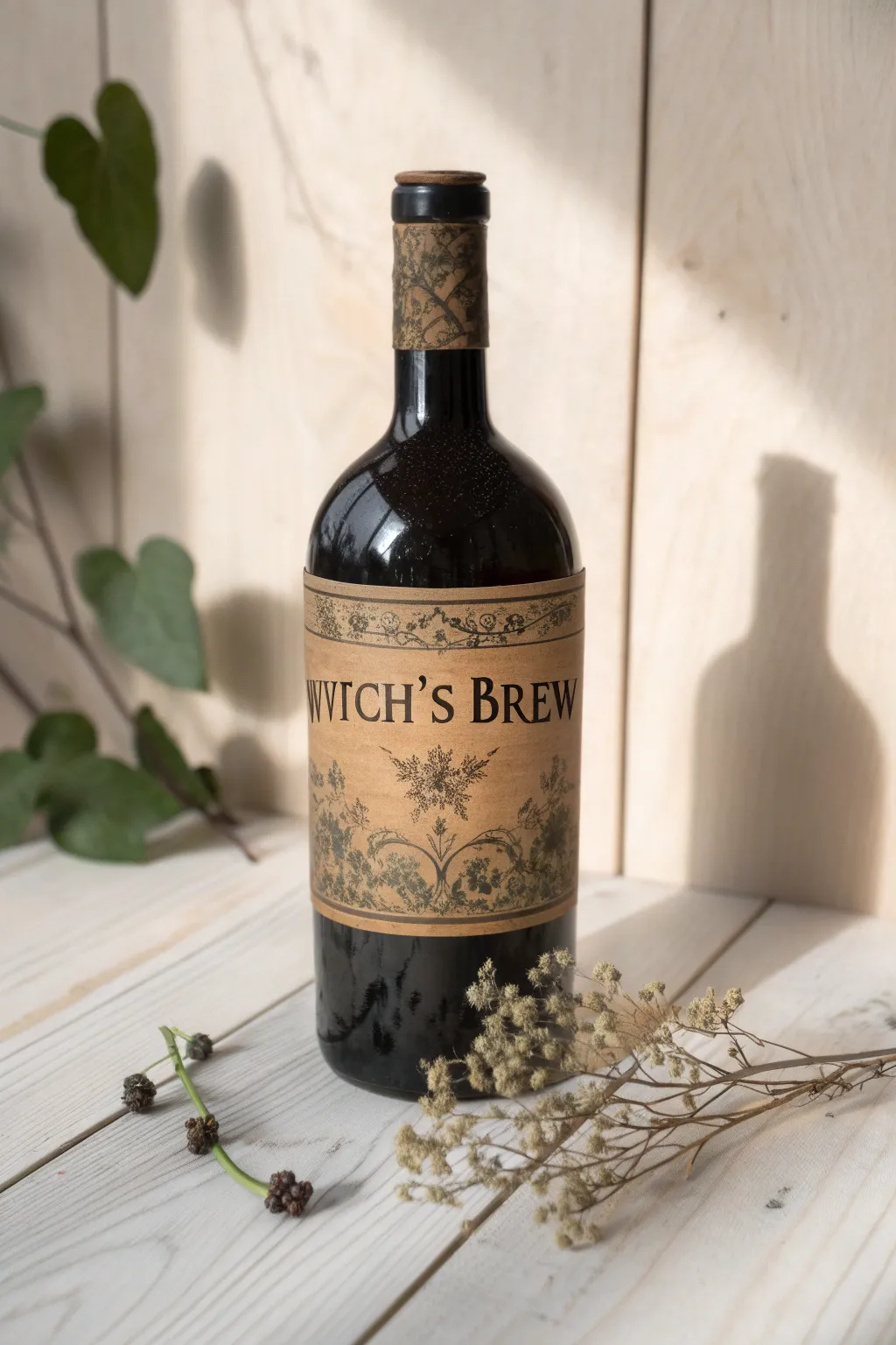 Brew up some Halloween magic with this chic poison bottle decor!