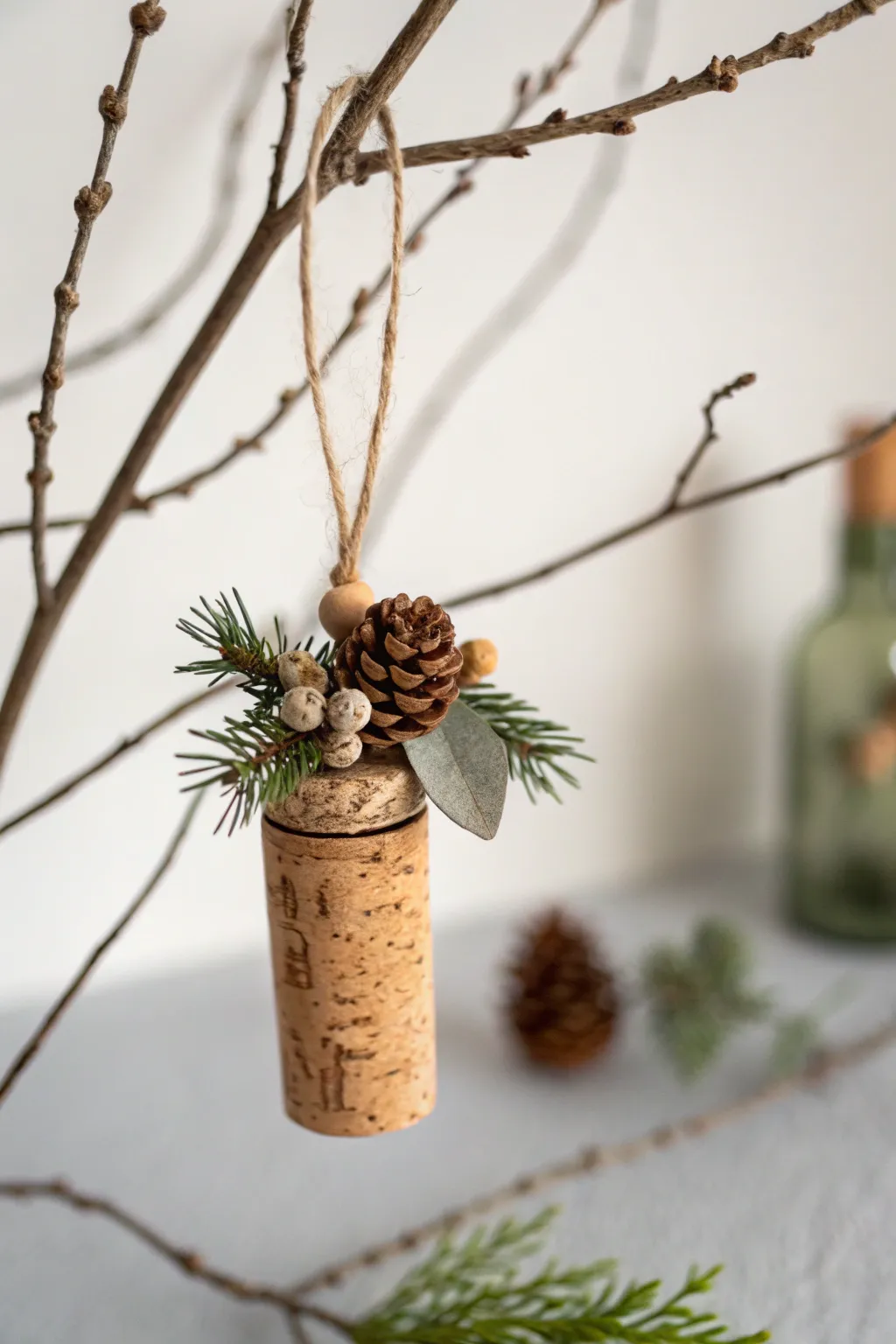 Elevate your space with nature-inspired cork decor that brings the serenity of the outdoors inside.