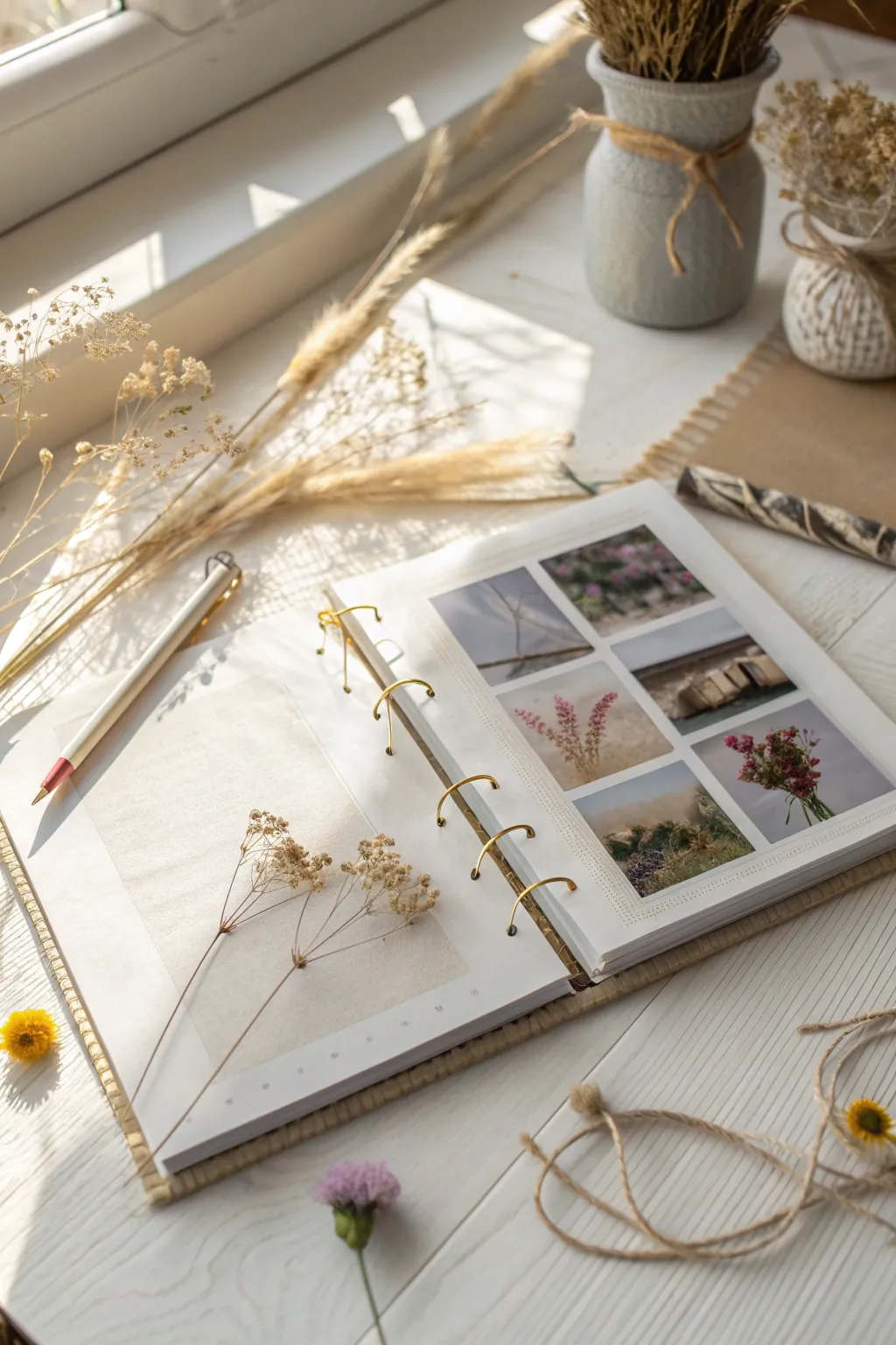 Elevate your winter scrapbook with the ethereal beauty of transparent overlays.