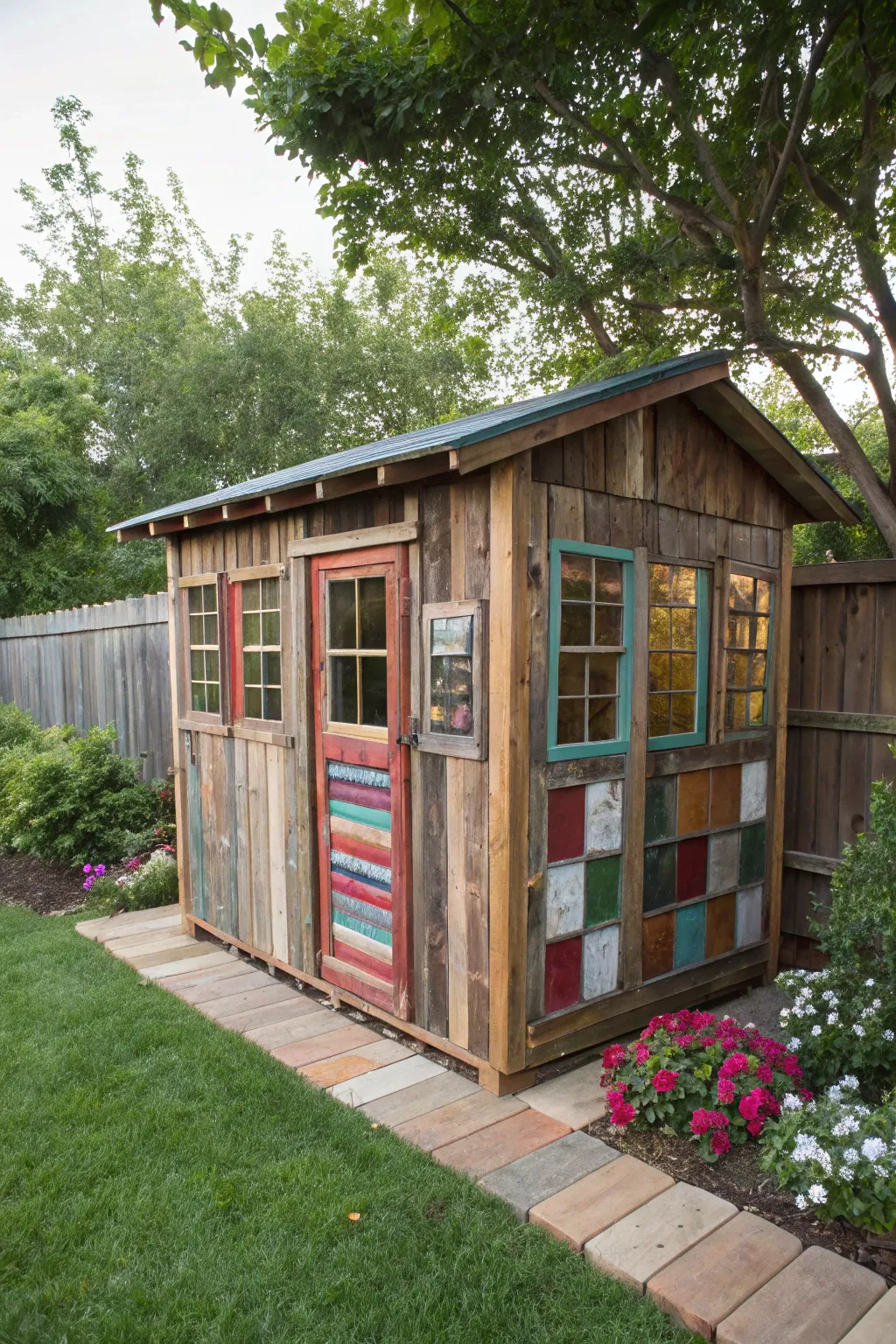 Discover the charm of the Upcycled Shed: where every piece has a story.