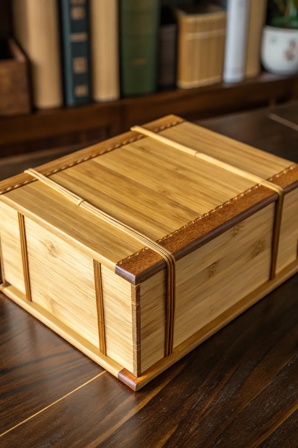 Embrace sustainability with style: Discover the elegance of eco-friendly bamboo book boxes.
