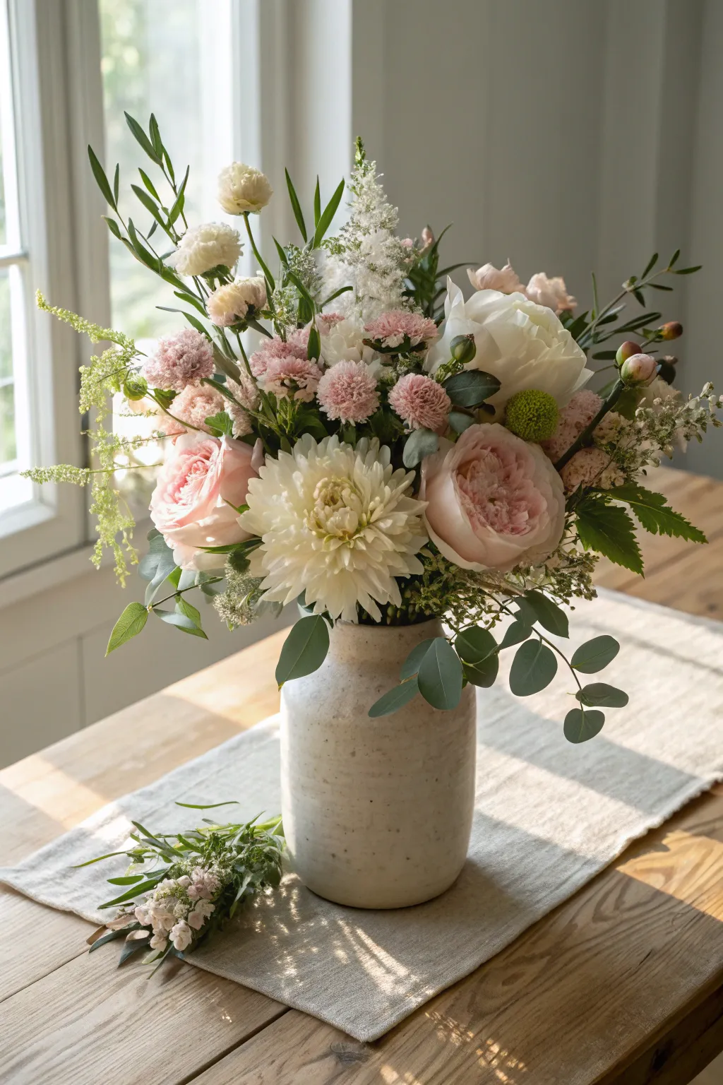Embrace the seasons with a monthly floral arrangement that brings color and serenity to your home.