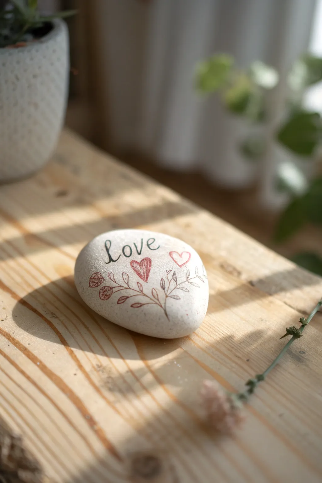 Spread love and positivity, one beautifully crafted message at a time. #LoveRocks