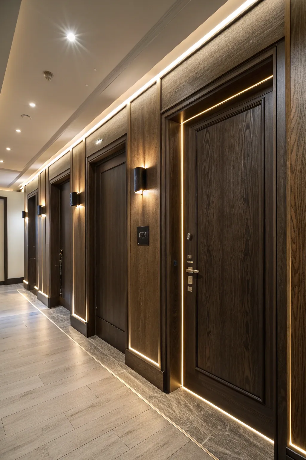 Transform your space with the perfect blend of style and ambiance—1x4 door trim with LED lighting for a touch of magic.
