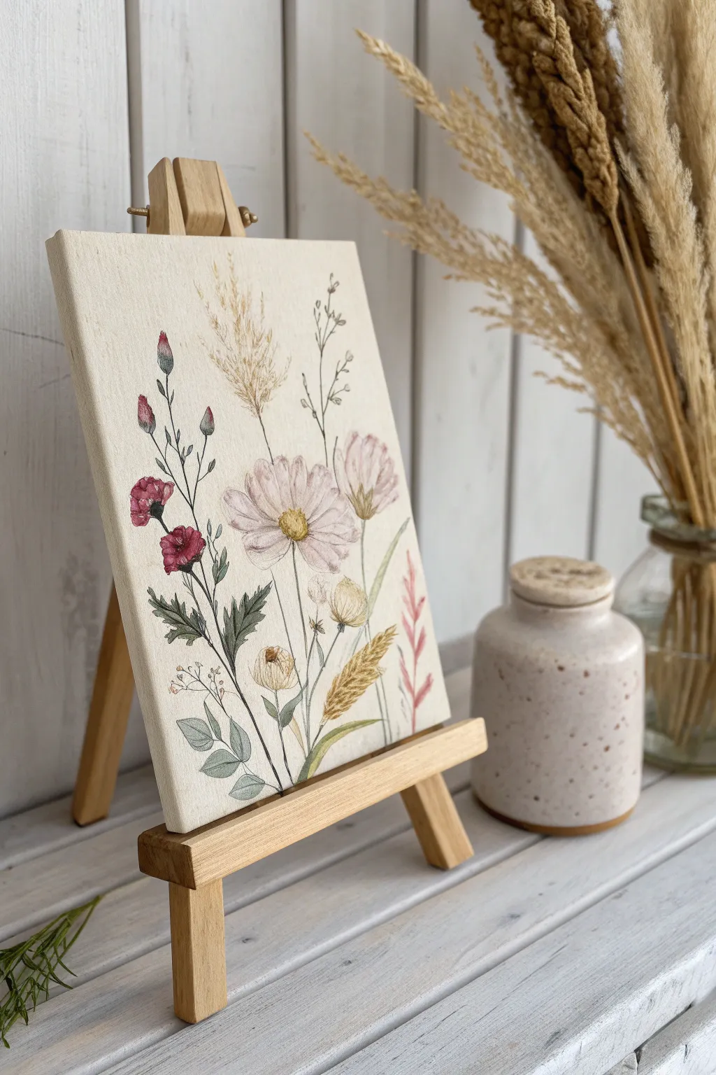 Bring vintage charm to your space with a touch of nature's nostalgia.