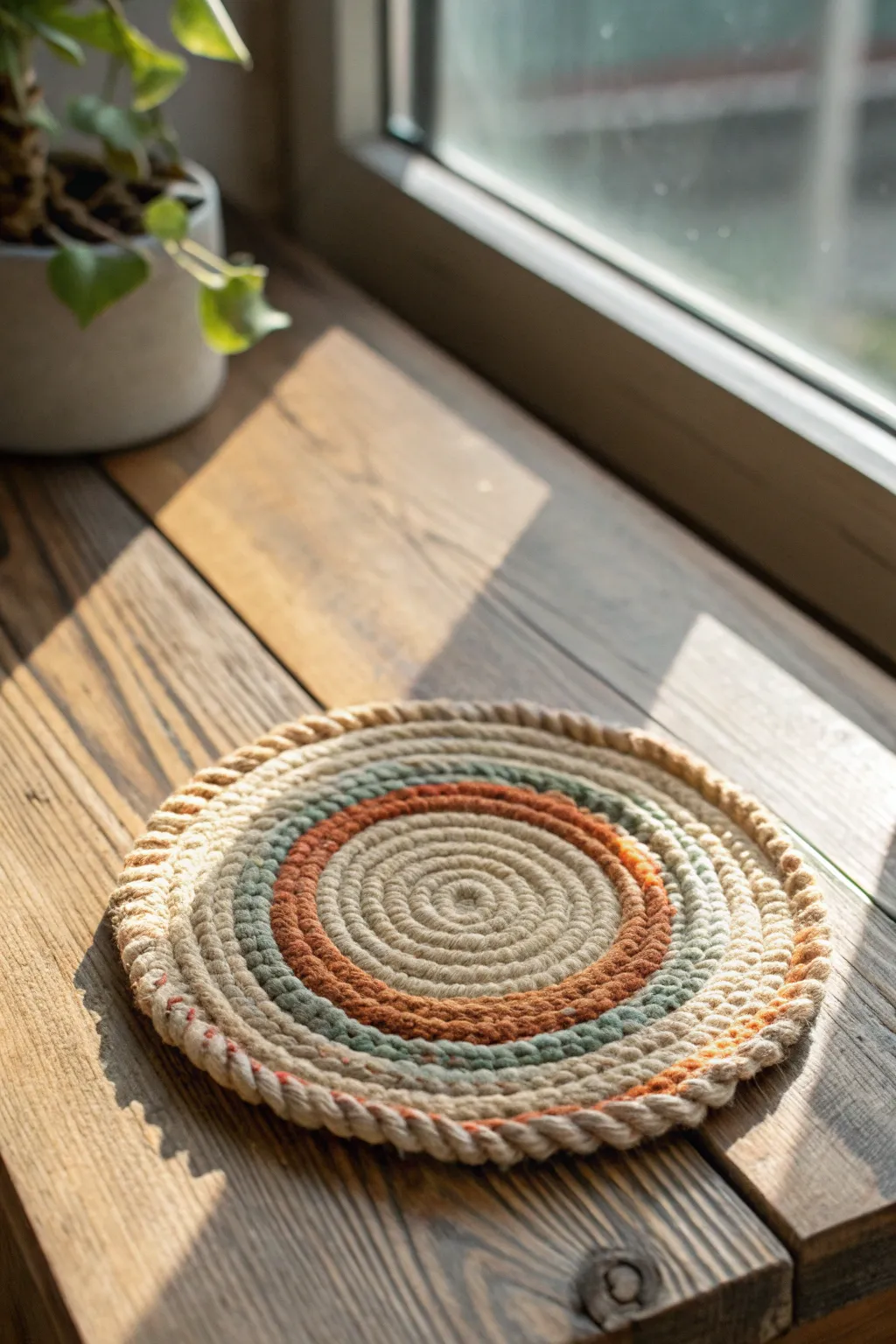Elevate your table setting with these charming DIY woven coasters—where simplicity meets artisanal beauty.