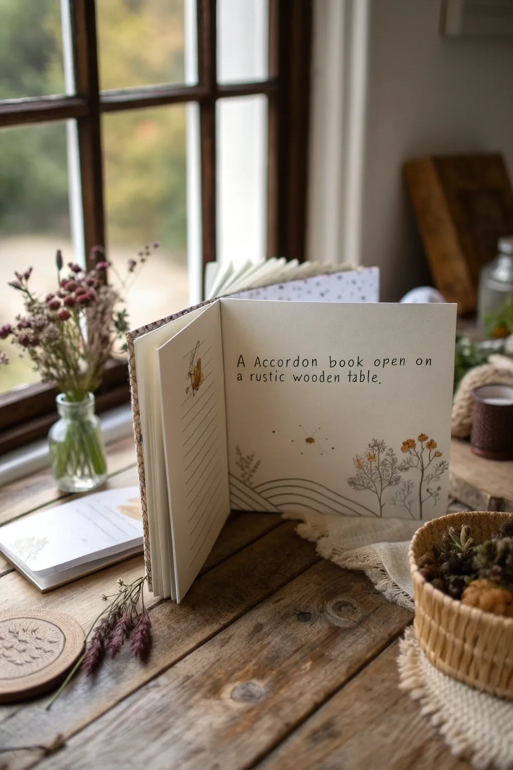 Capture your adventures in style with a handcrafted accordion travel diary. 🗺️✨ #TravelDiary #MinimalistArt #BohoAesthetic