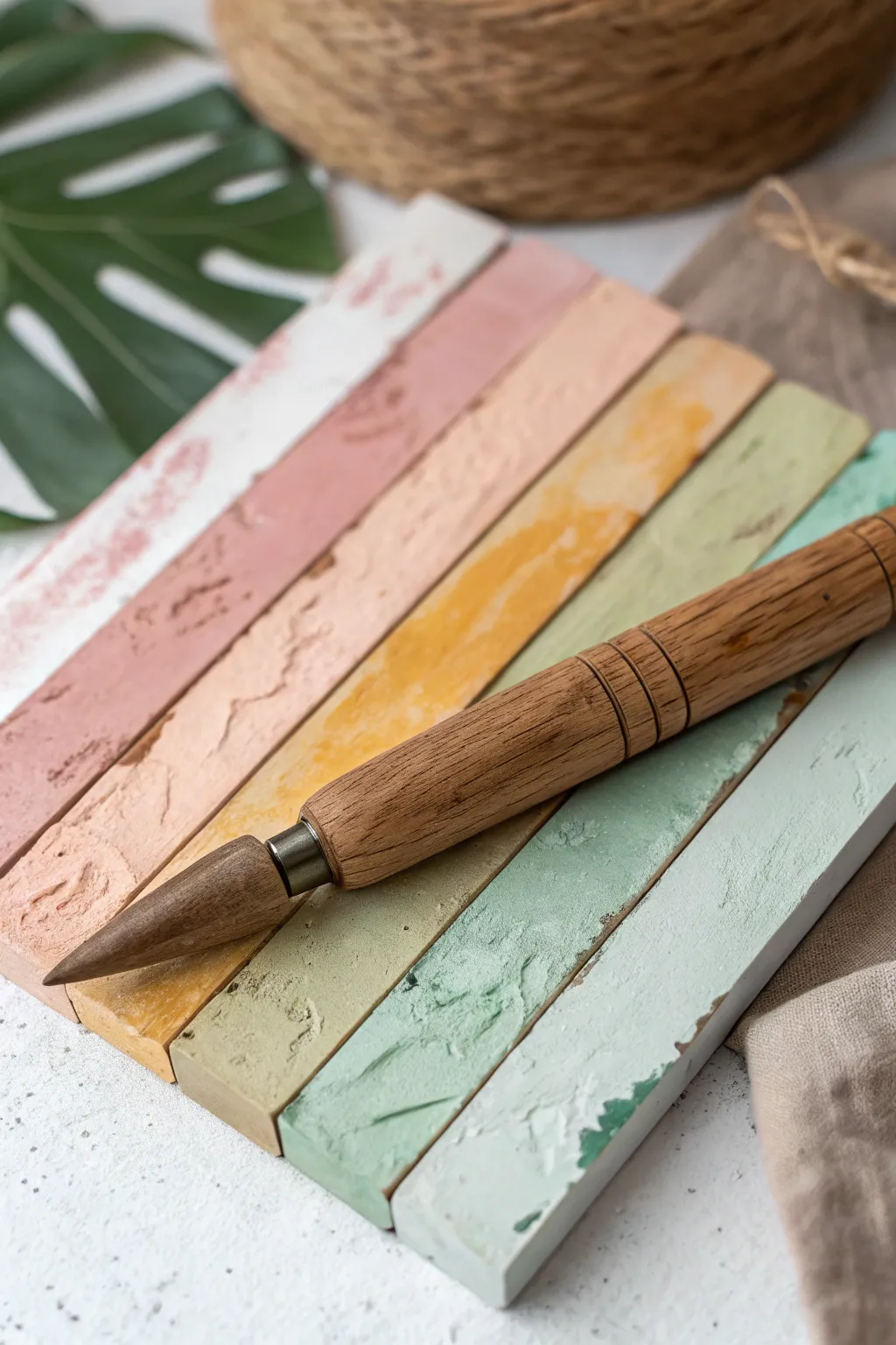 Unveil the hidden beauty of colors with the enchanting art of sgraffito.