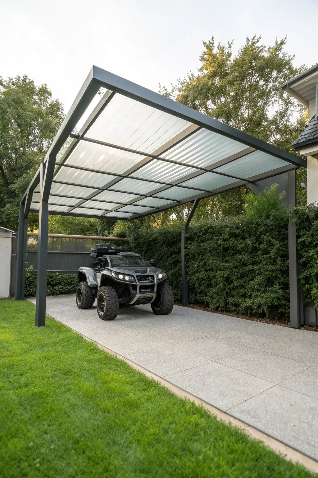 Effortless protection and style - your ATV’s sleek haven awaits.