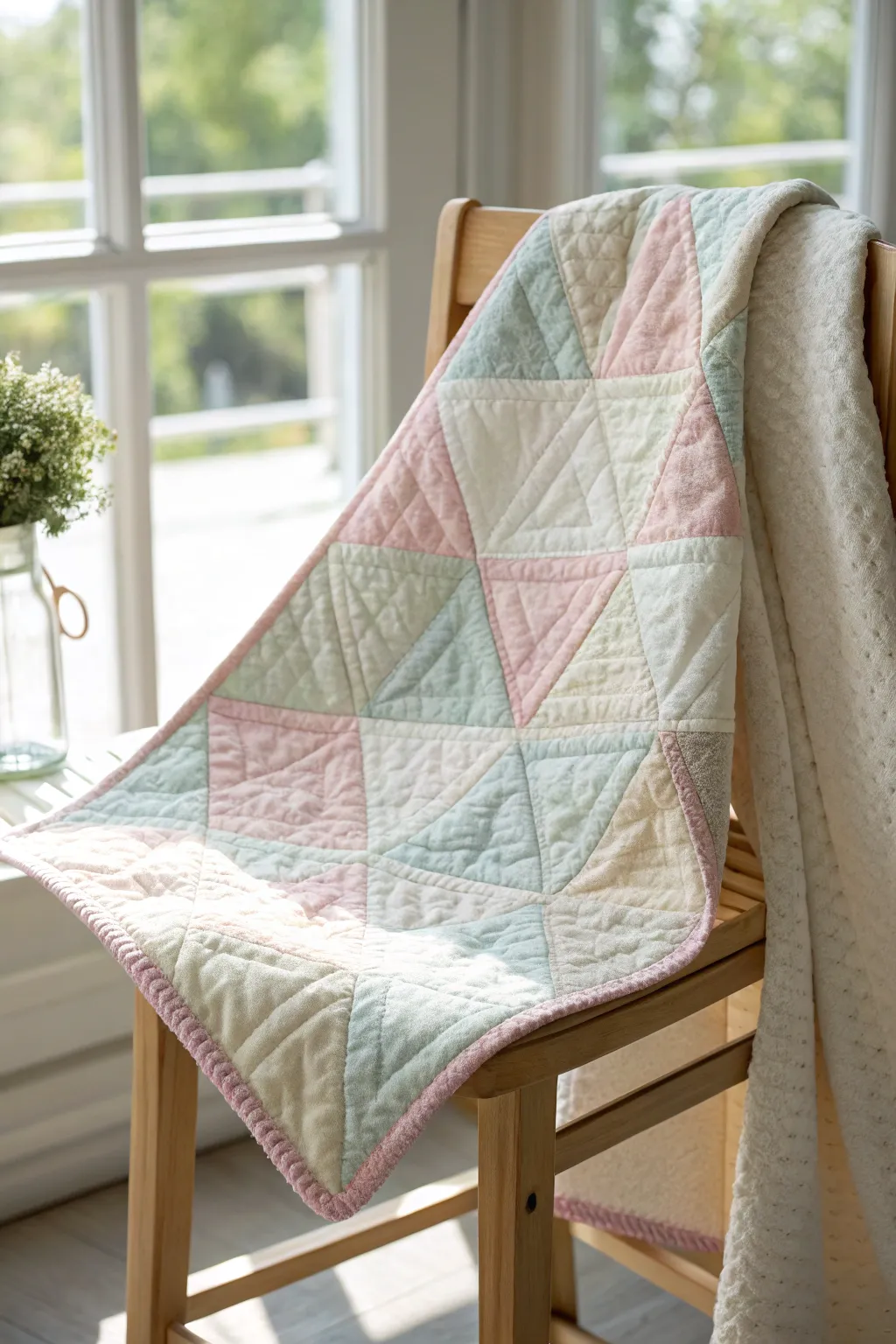 Wrap your little one in quilted comfort and style. 🌿💕 #HandcraftedWarmth