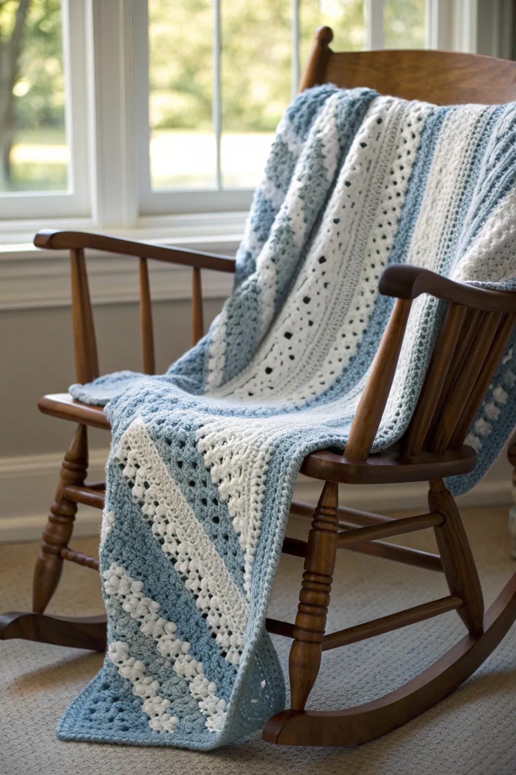 Monochrome Magic: A sophisticated touch for your little one's nursery.