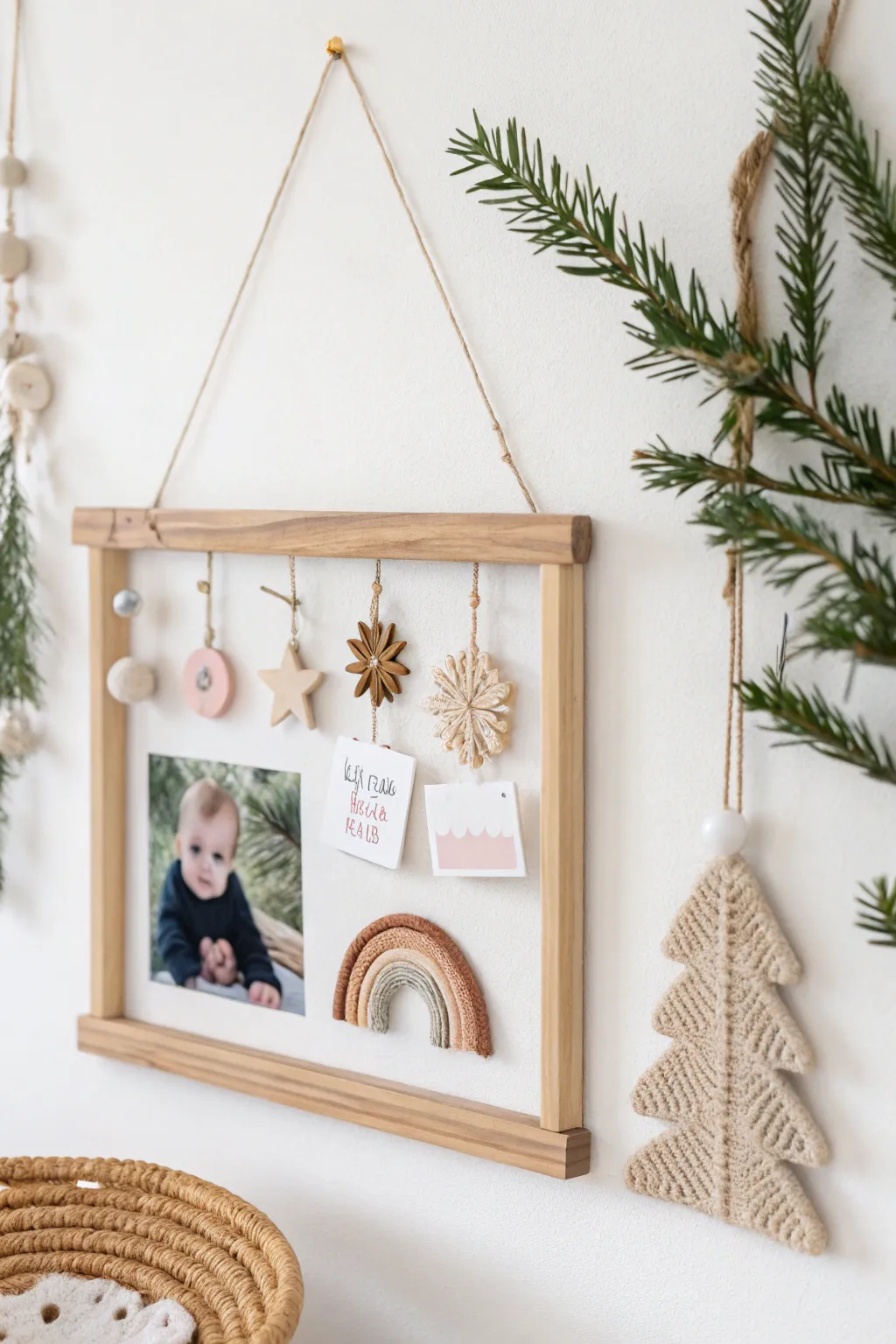 Cherish your baby's first holidays with a touch of Scandinavian beauty and Boho charm.