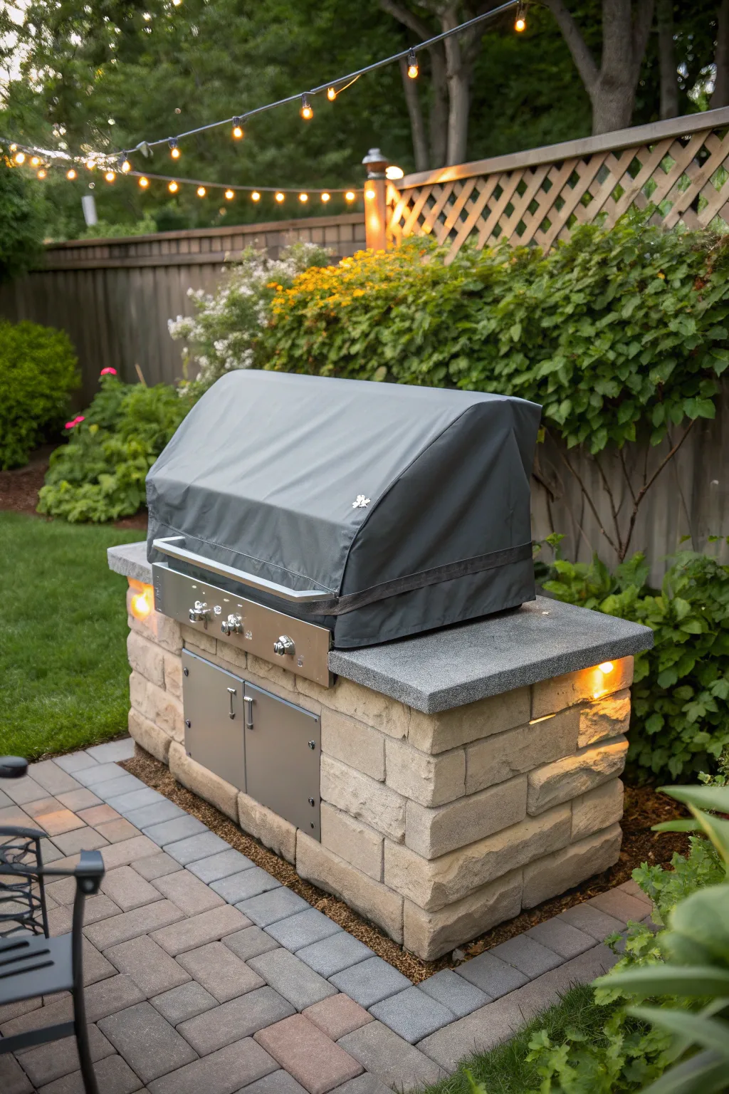 Shield your grill with style: A sleek, weather-proof cover for all seasons.