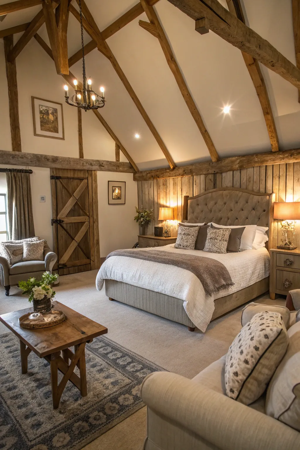 A guest suite that offers comfort and elegance.