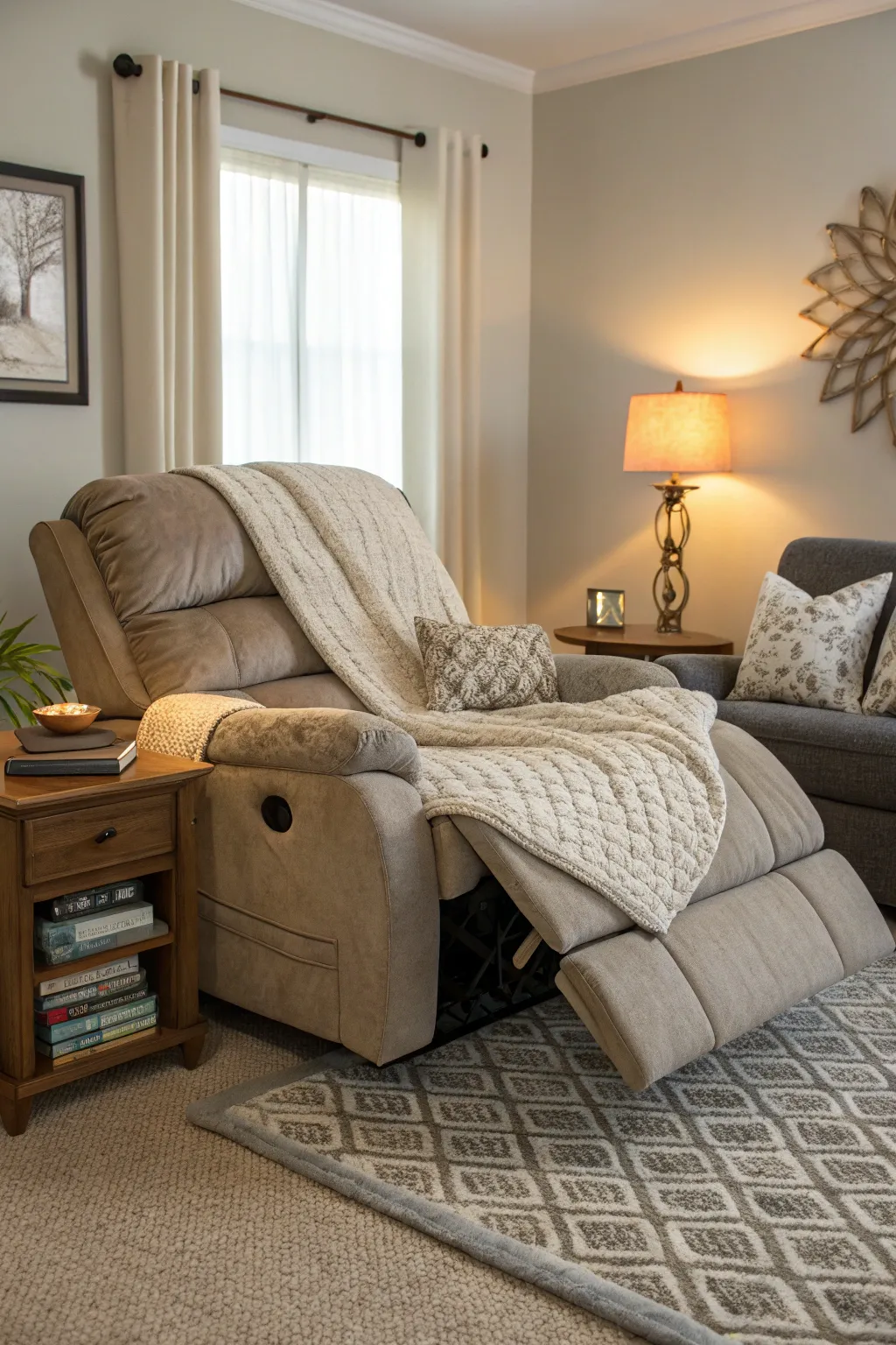 Oversized recliners offer comfort and space-saving sleep solutions.
