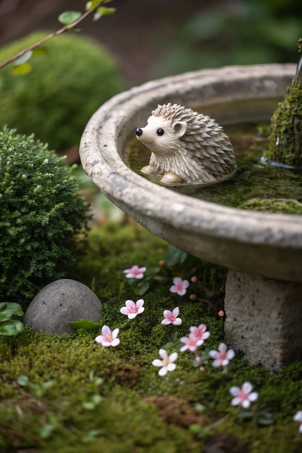 Bring your fairy garden to life with charming miniature animals. 🌿✨