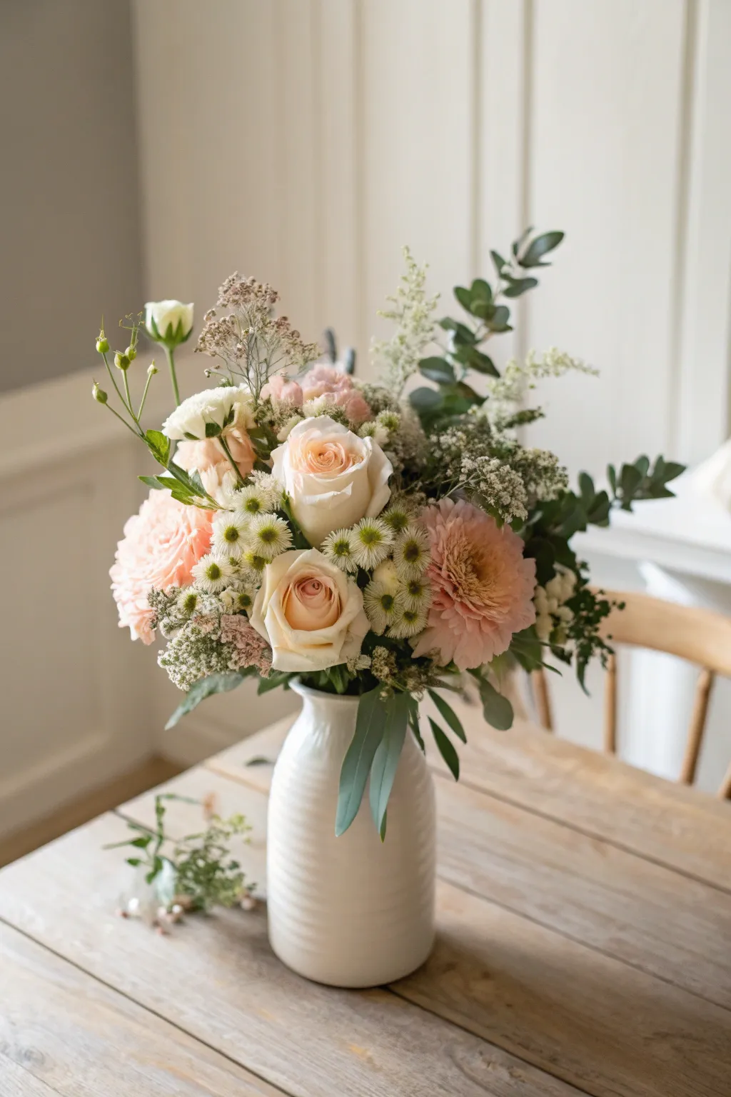 Elevate your birthday decor with a touch of natural elegance and simplicity.