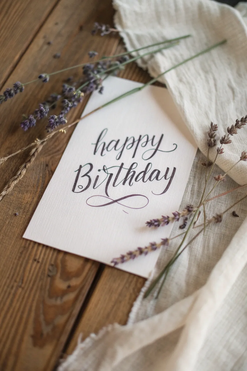 Craft your heartfelt messages with the art of calligraphy – where simplicity meets elegance.