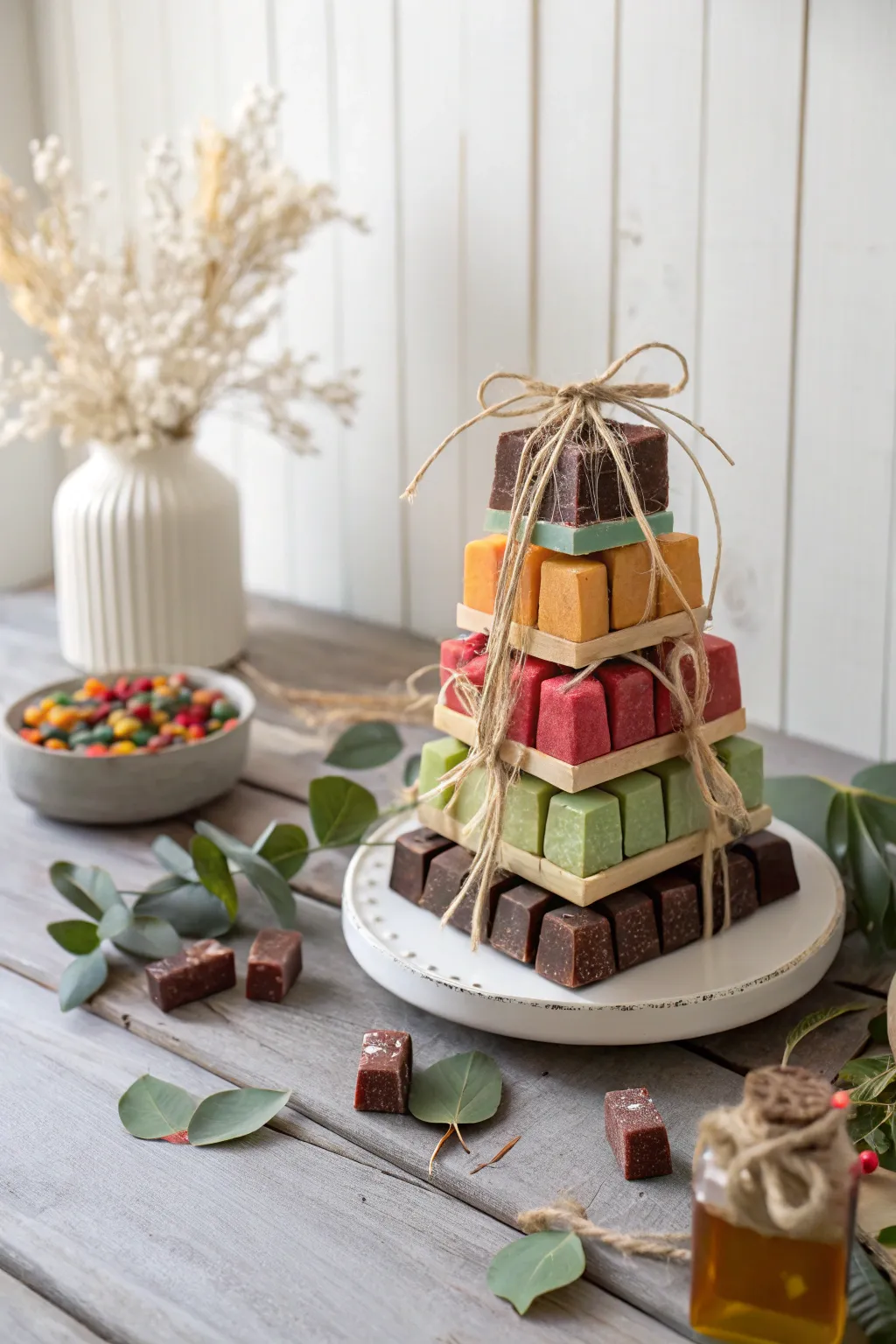 Elevate your teacher appreciation gifts with a stunning candy bar centerpiece that blends minimalist charm with a touch of boho flair.