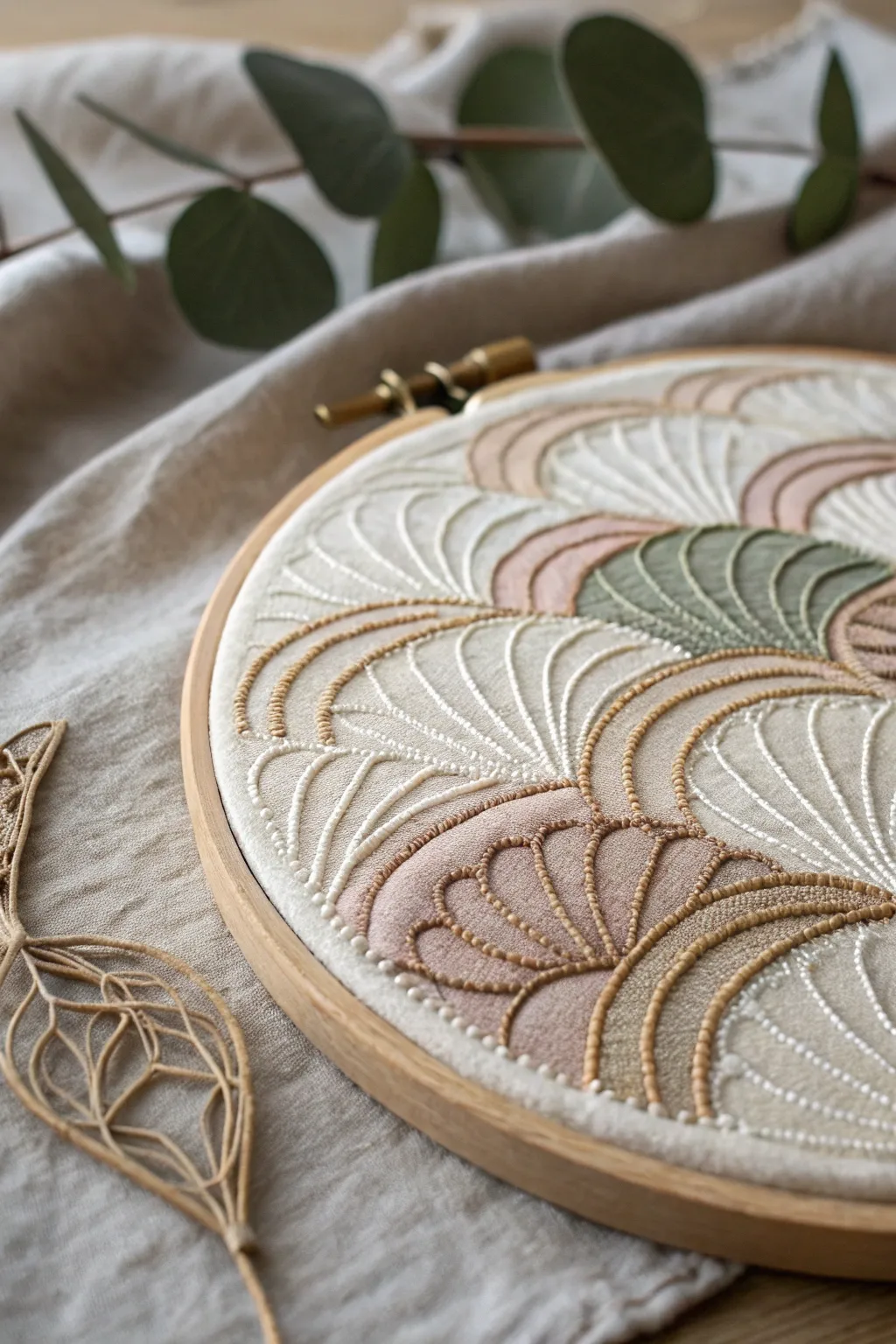Elevate your embroidery with captivating 3D effects, where craftsmanship meets minimalist beauty.