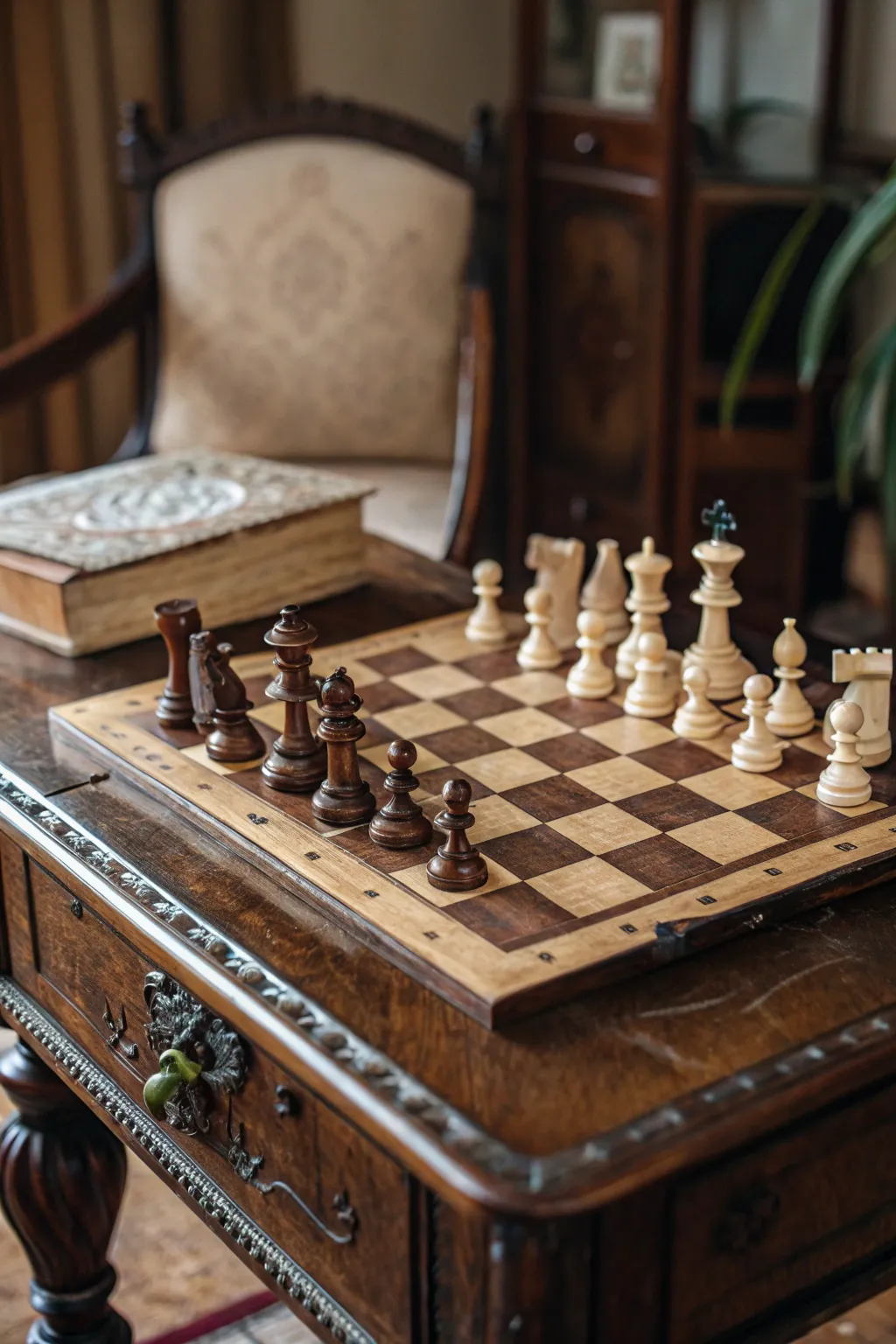 Discover the timeless charm of vintage-inspired chess boards, where every game is a journey back in time.