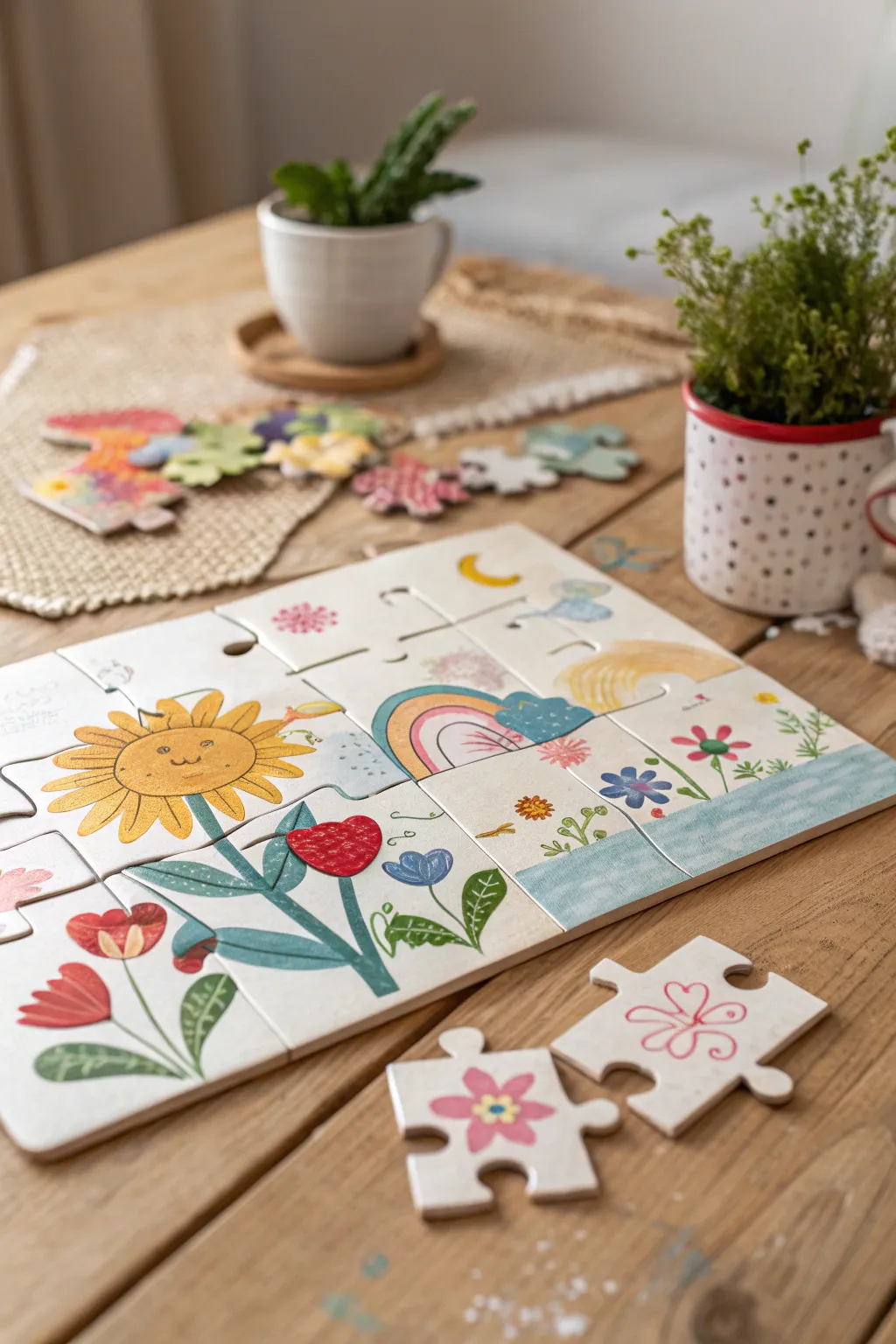 Spark creativity and problem-solving with a DIY puzzle craft, where every piece is a masterpiece!