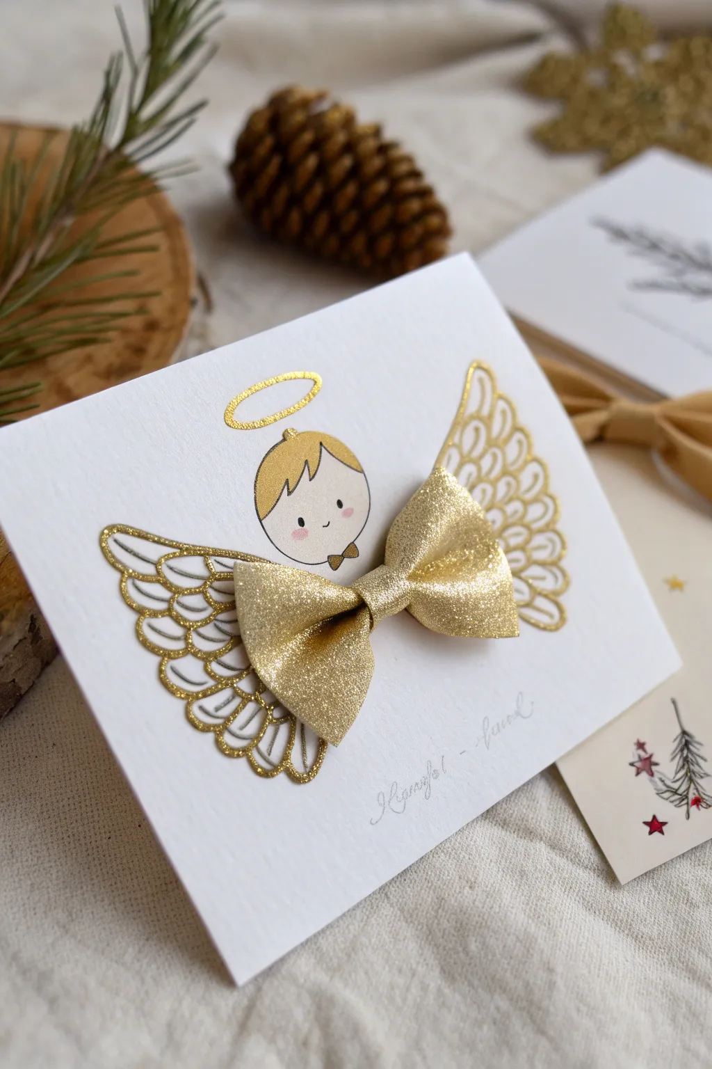 Create heavenly holiday memories with these adorable Pasta Bow Tie Angels! 🎨✨